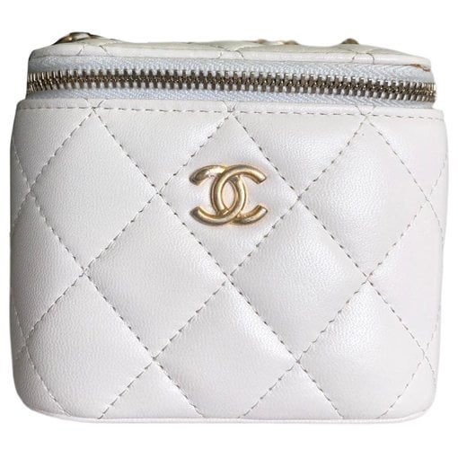 Trendy CC Vanity leather handbag