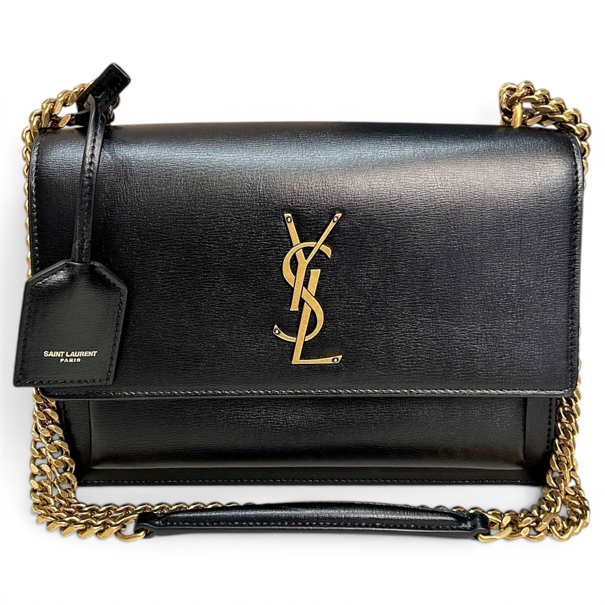Sunset leather handbag