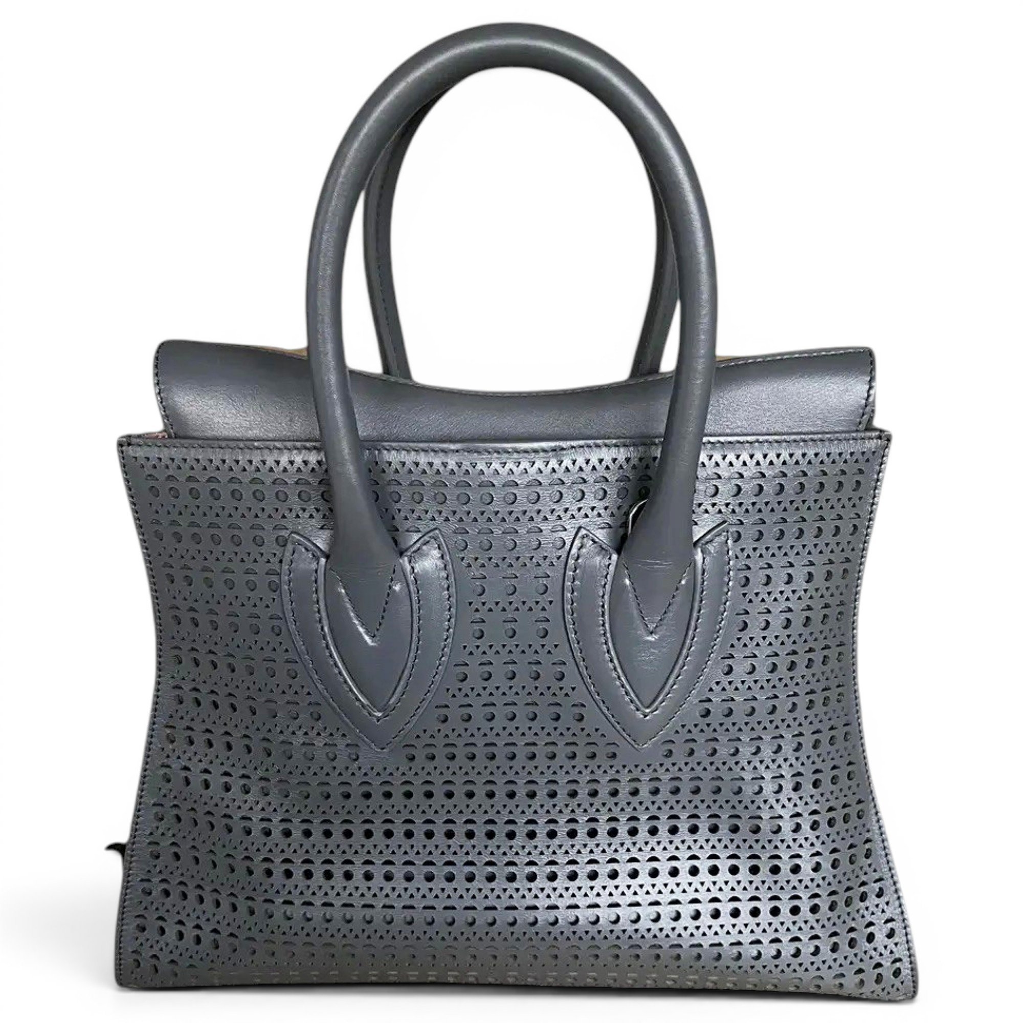 Mina leather handbag