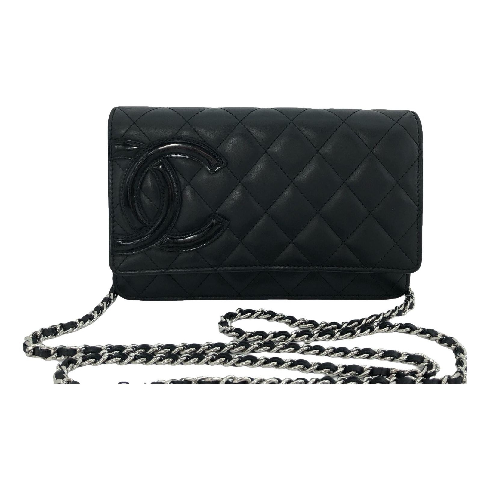 Wallet On Chain Cambon leather crossbody bag