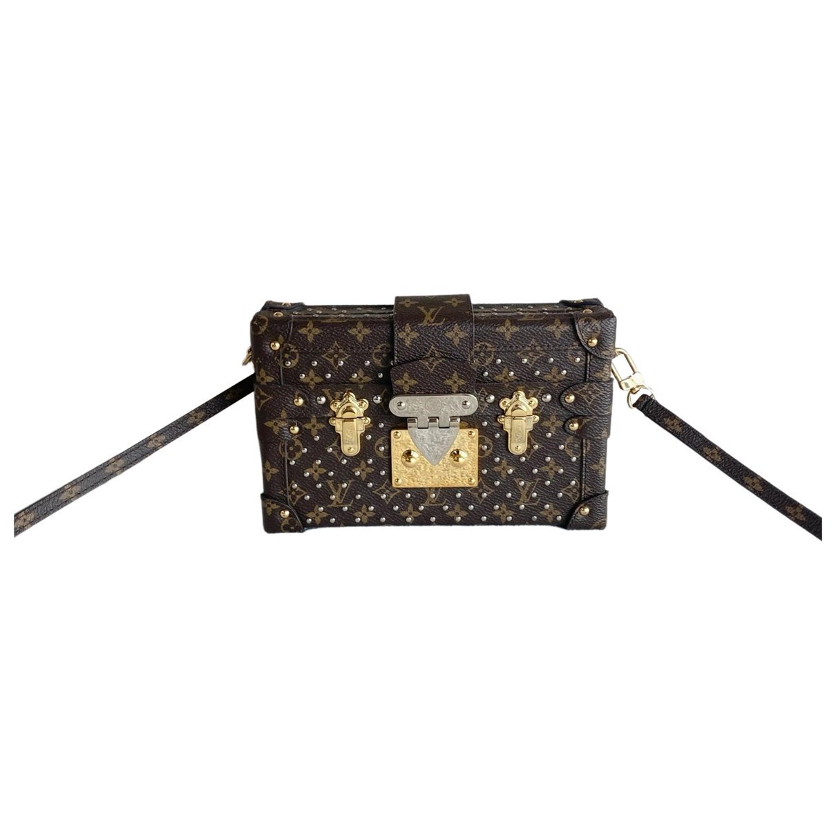 Petite Malle vinyl handbag