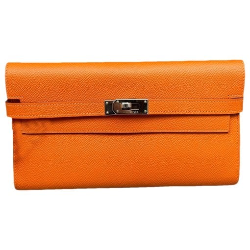 Kelly to go leather clutch bag