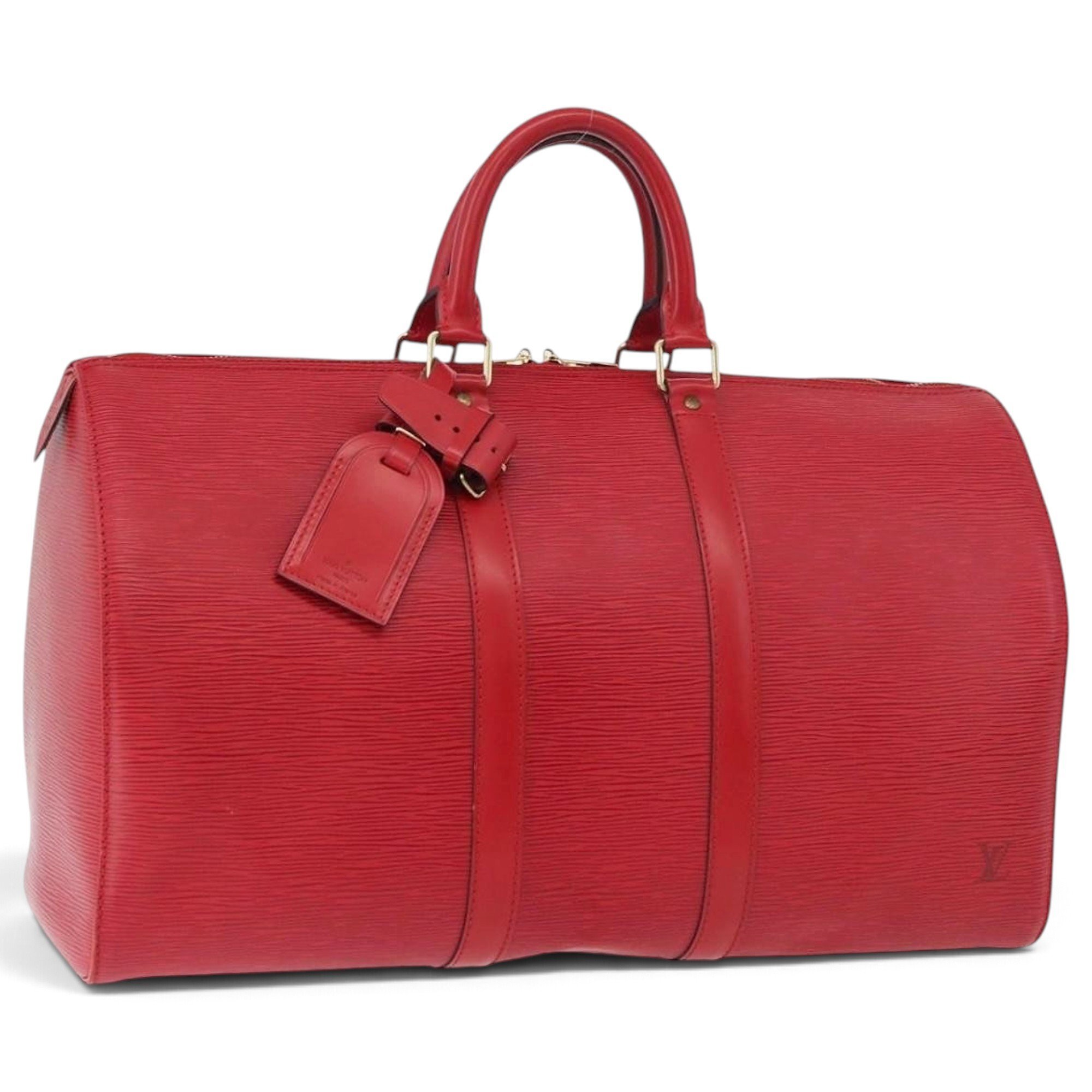 Keepall leather 24h bag