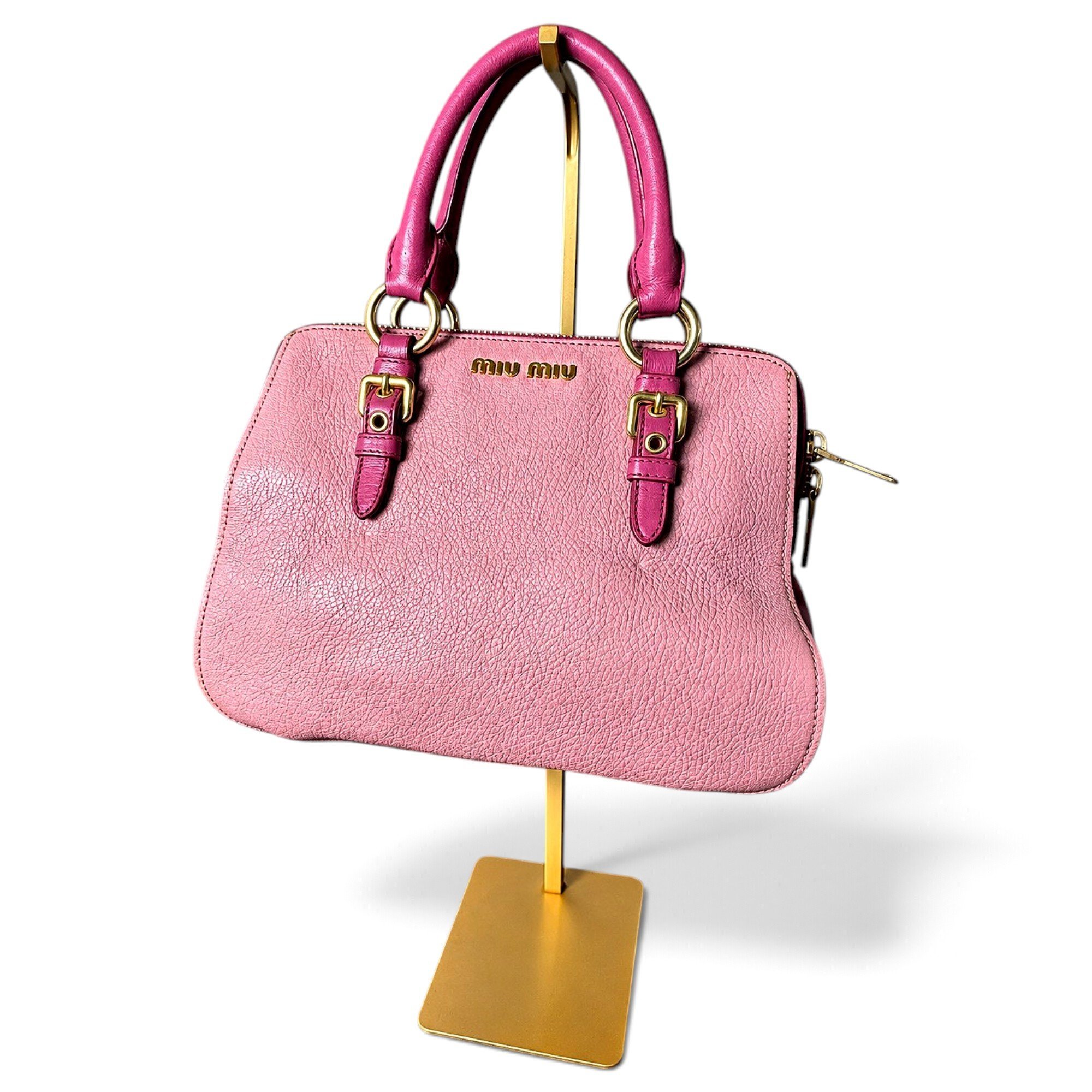 Miu Miu Arcadie leather handbag