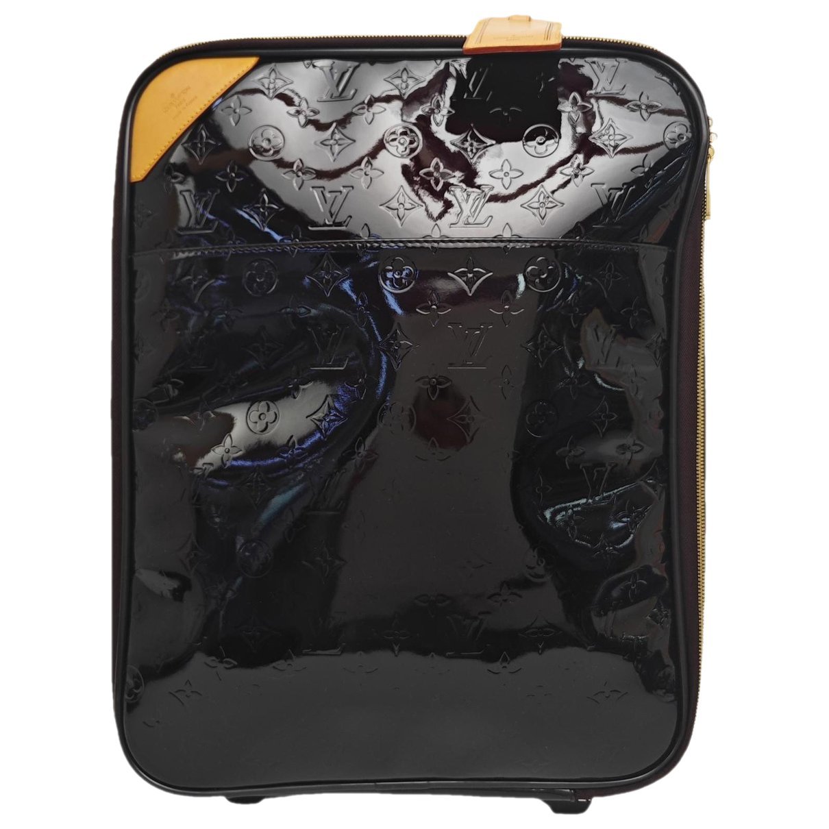 Patent leather handbag