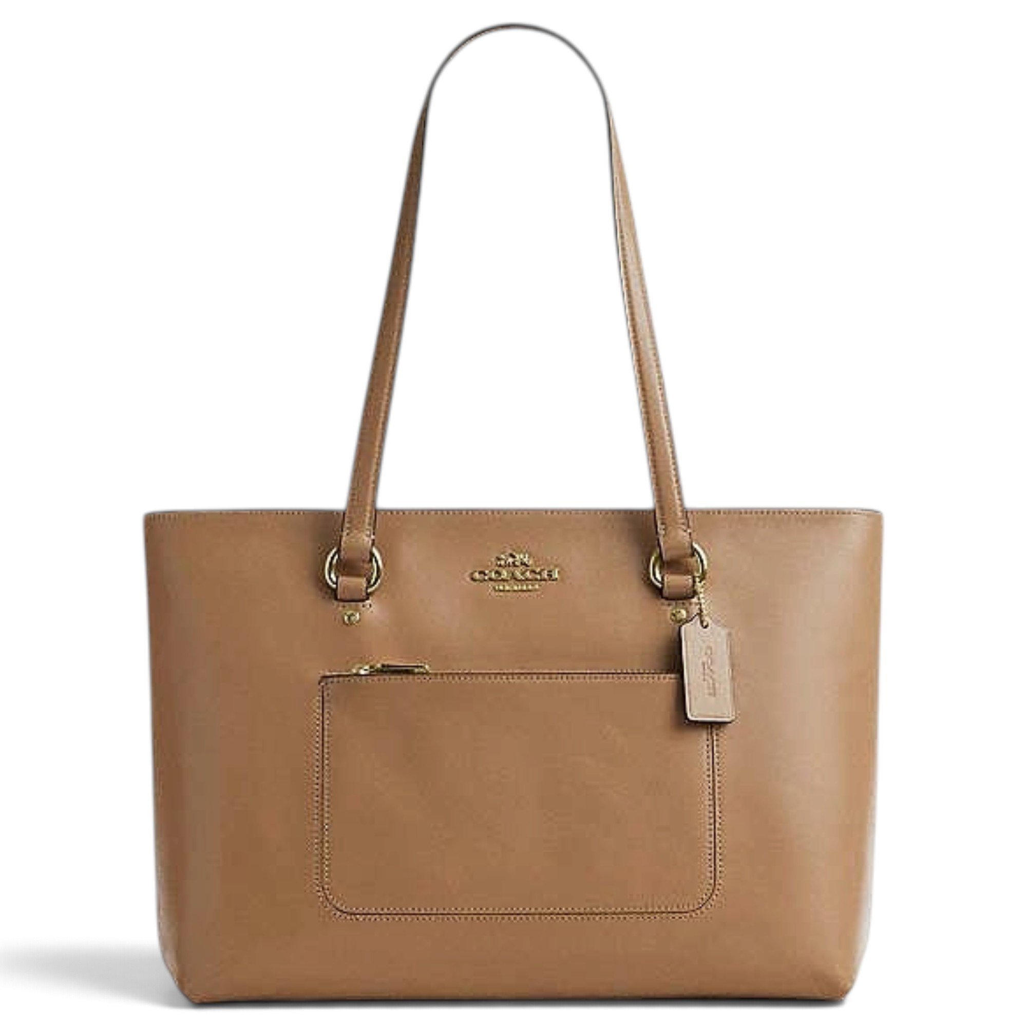 Leather tote