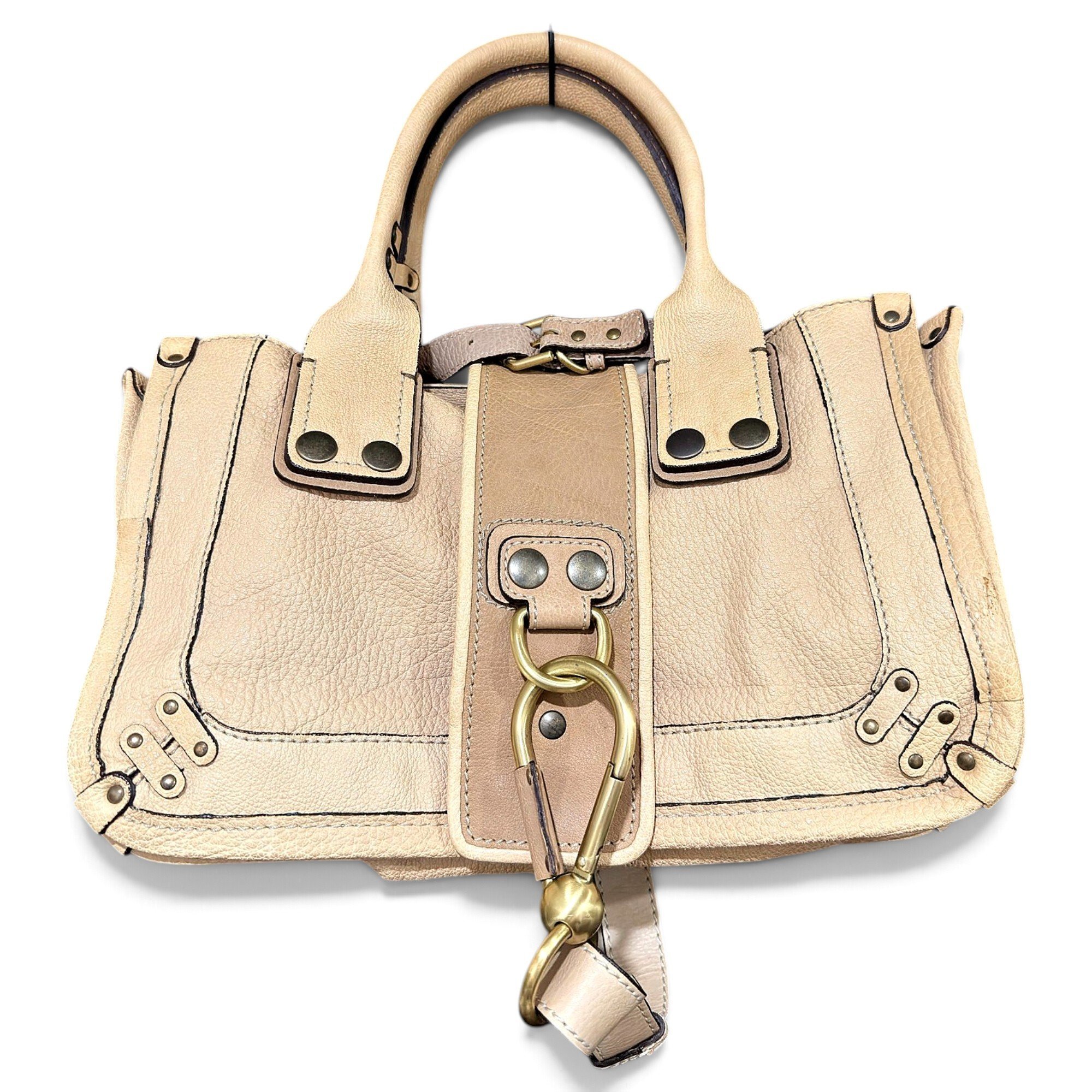 Leather handbag