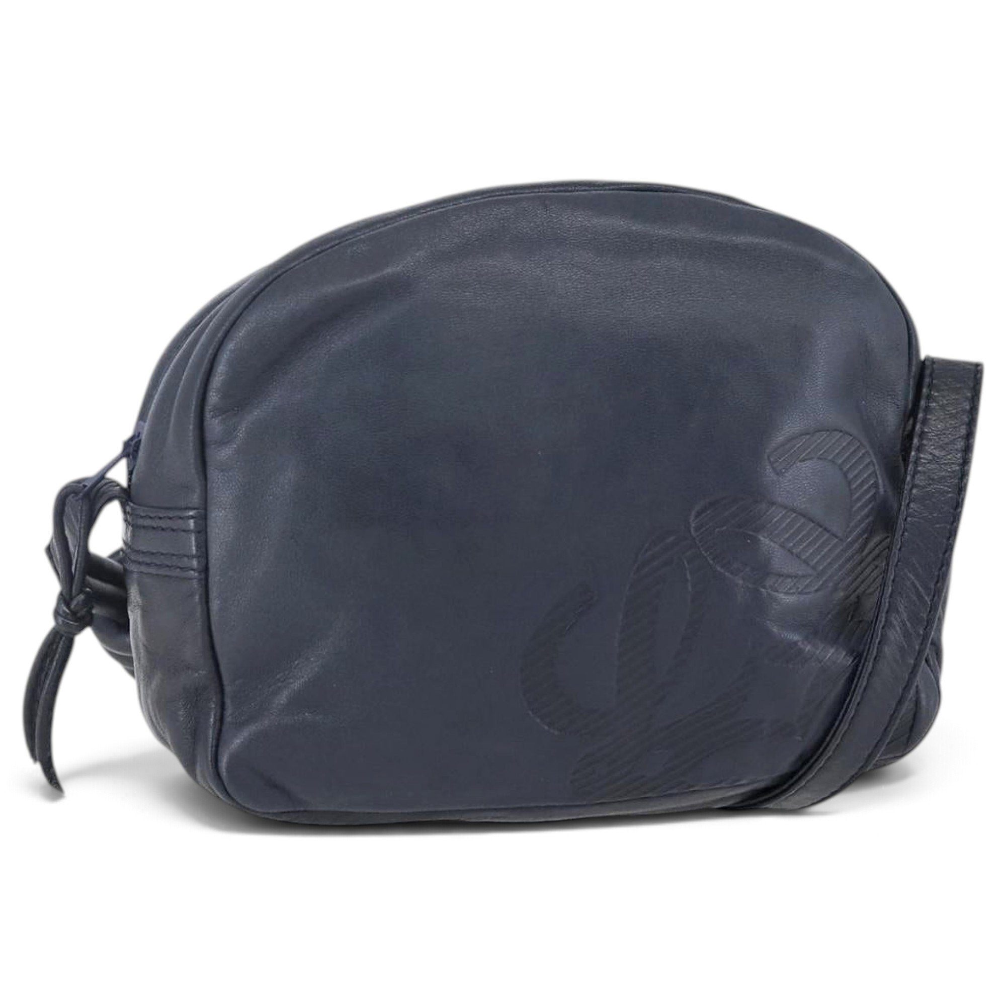 Anagram leather handbag
