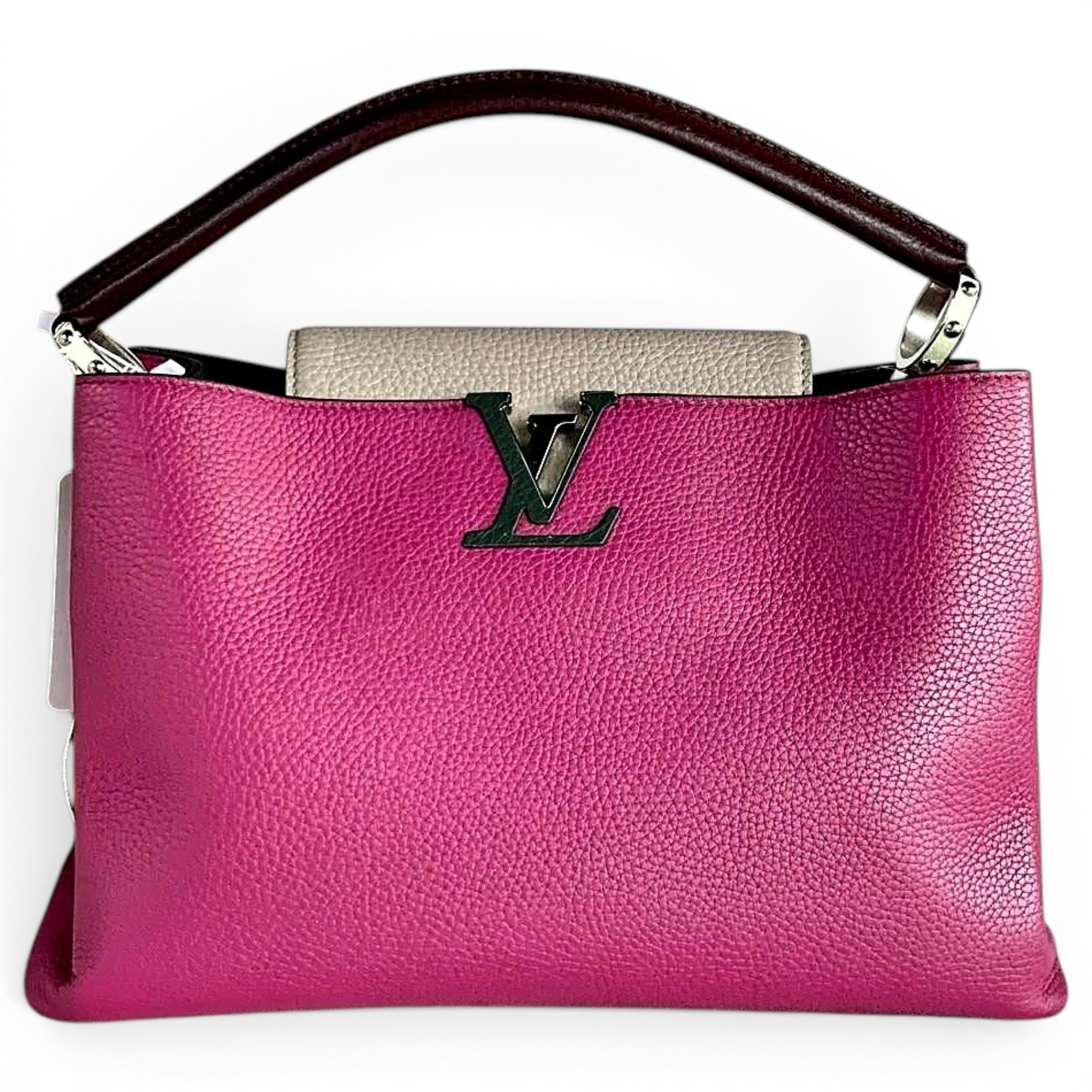 Capucines leather tote