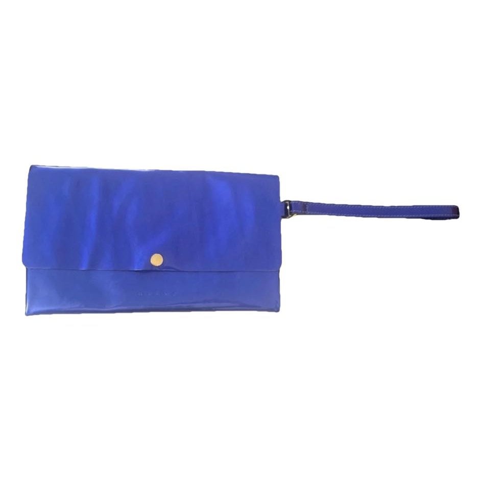 Marni Patent leather clutch bag