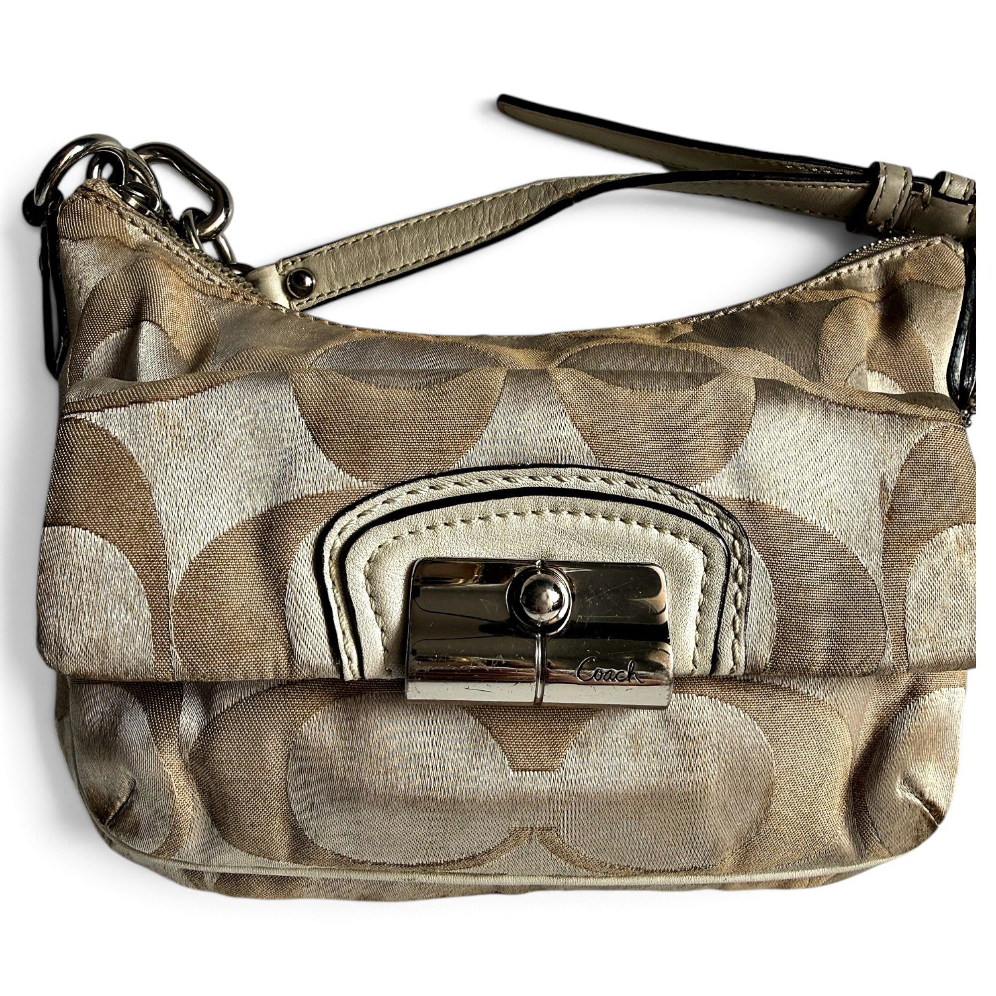 Signature Sufflette cloth handbag