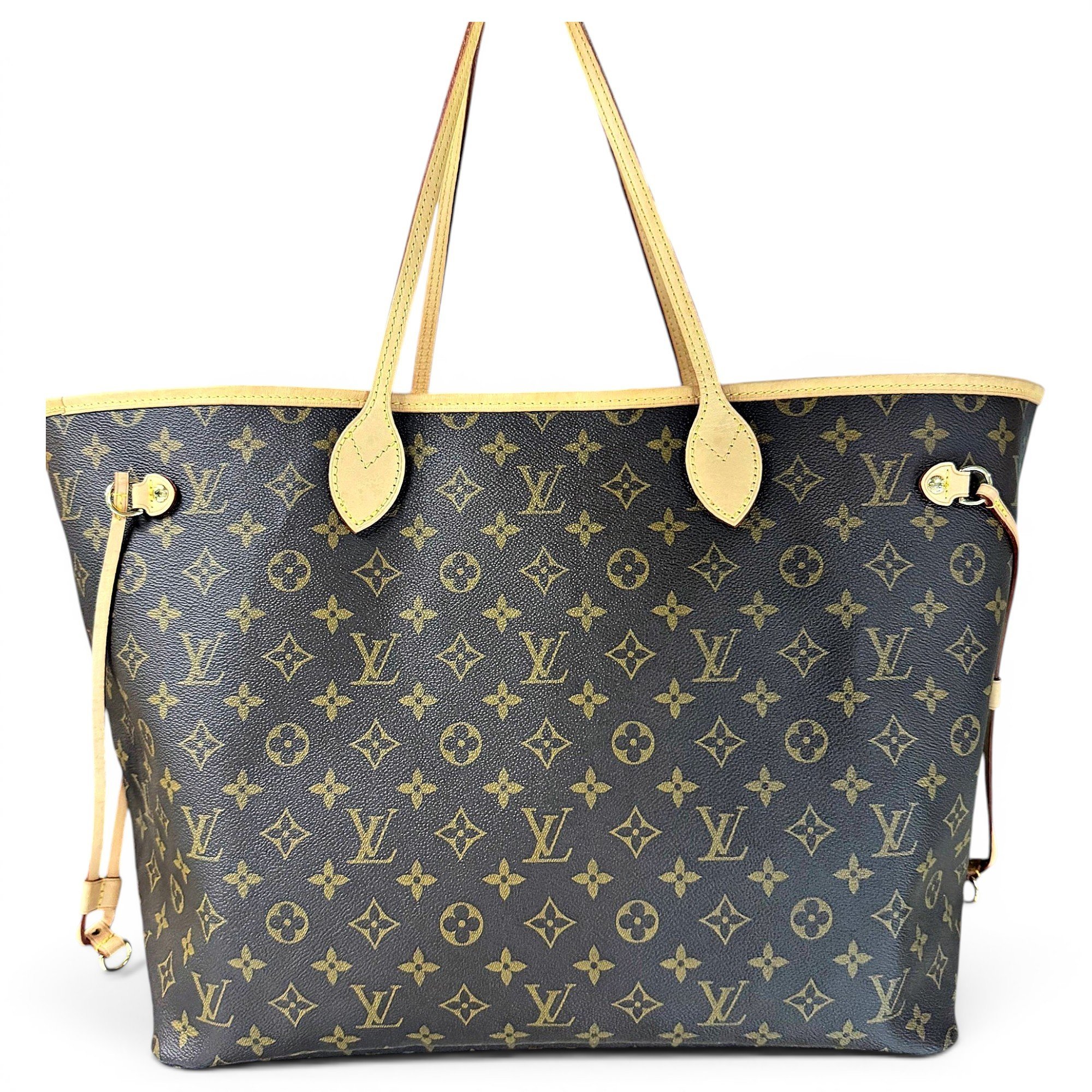 Neverfull leather tote