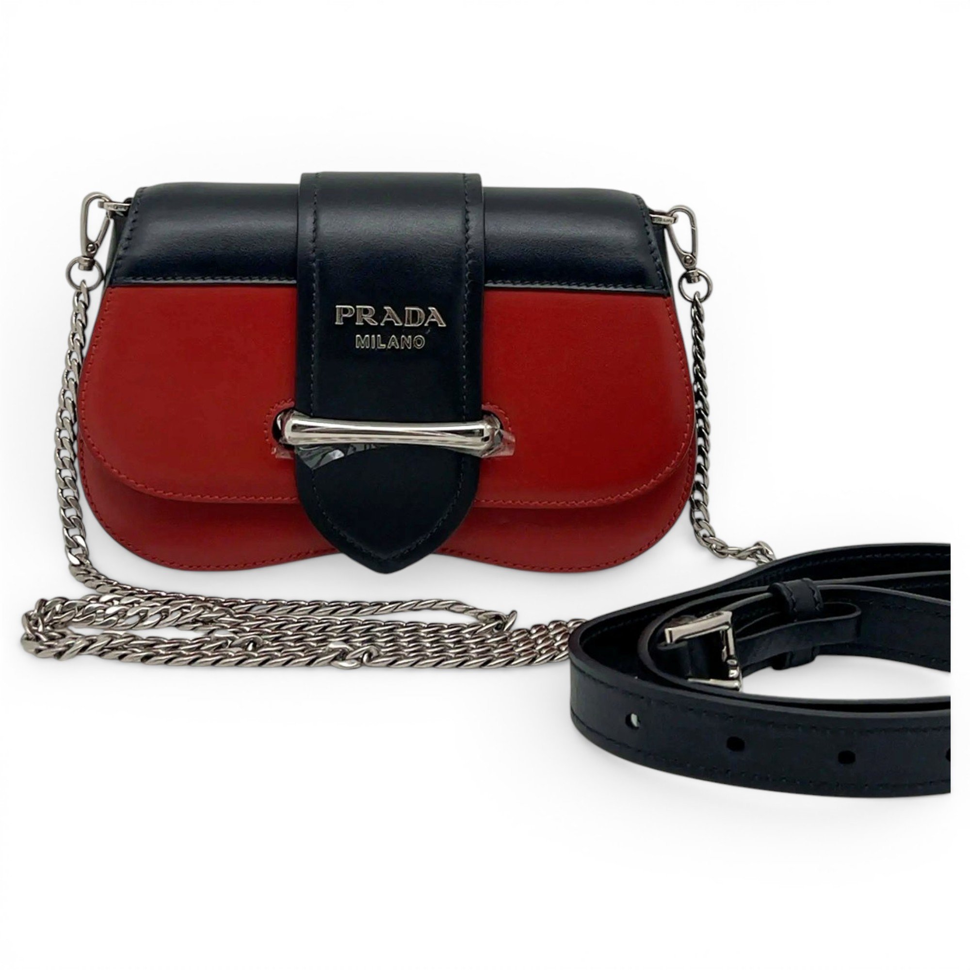 Sidonie leather crossbody bag