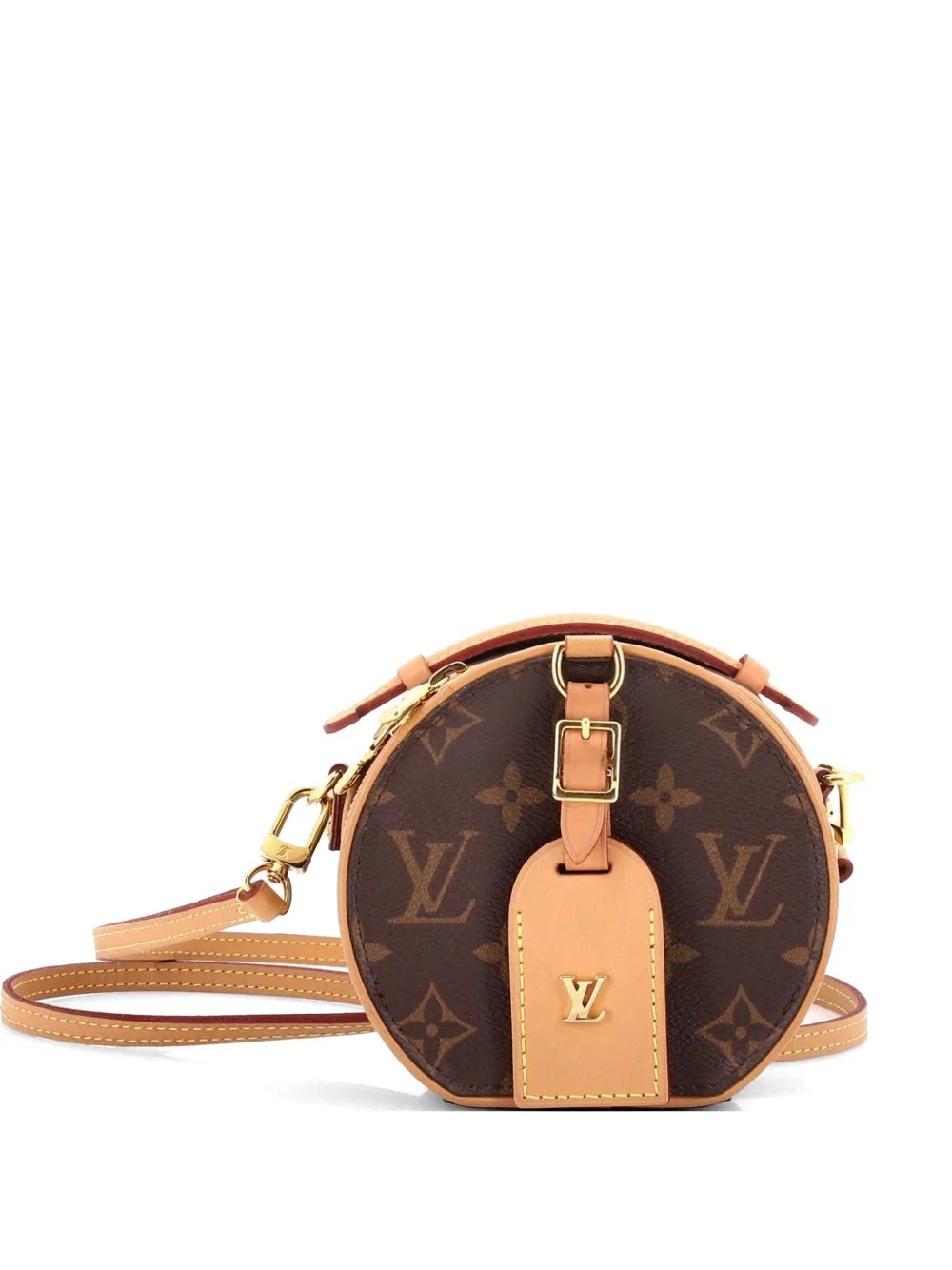 Mini Boite Chapeau Bag Monogram Canvas crossbody bag