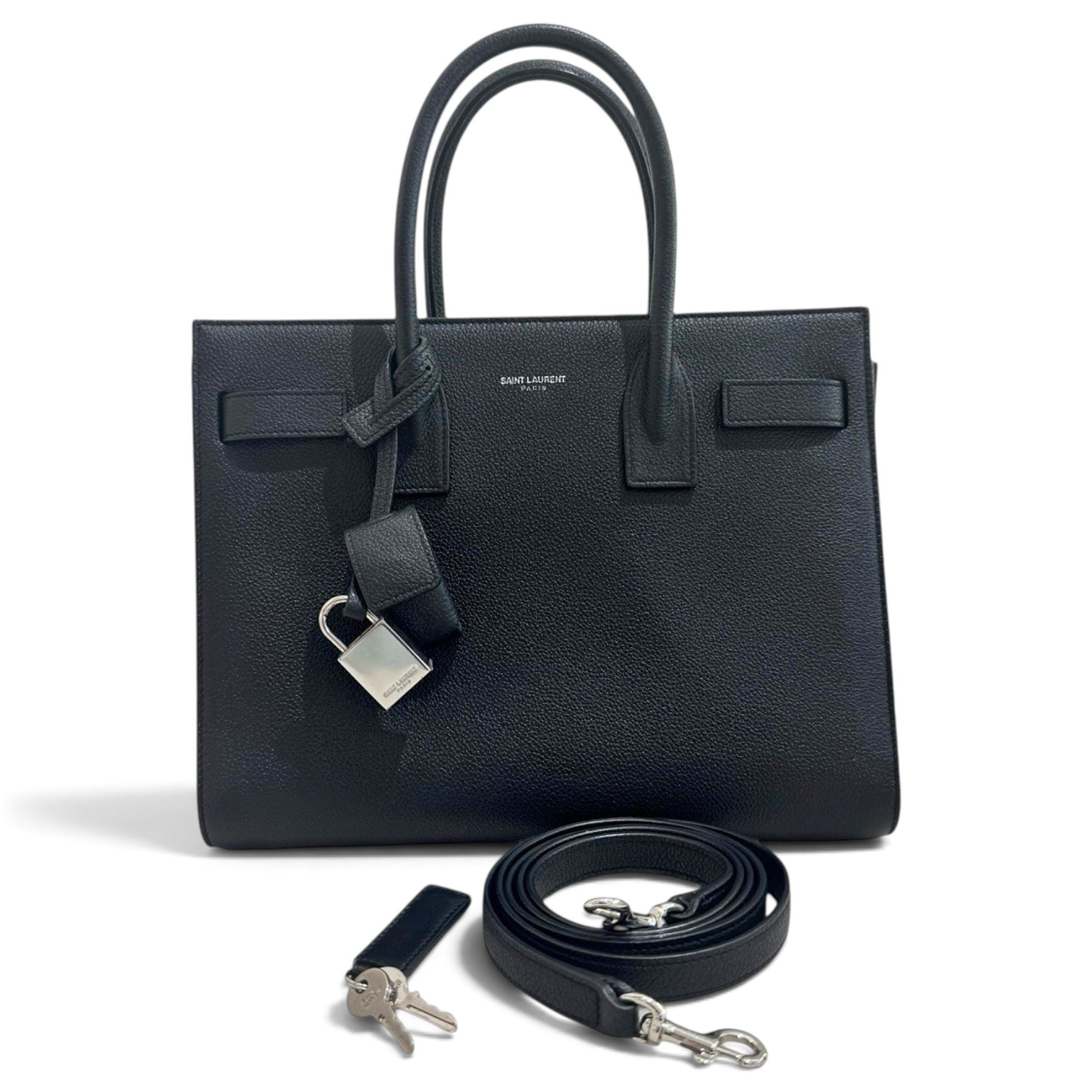Sac de Jour leather tote