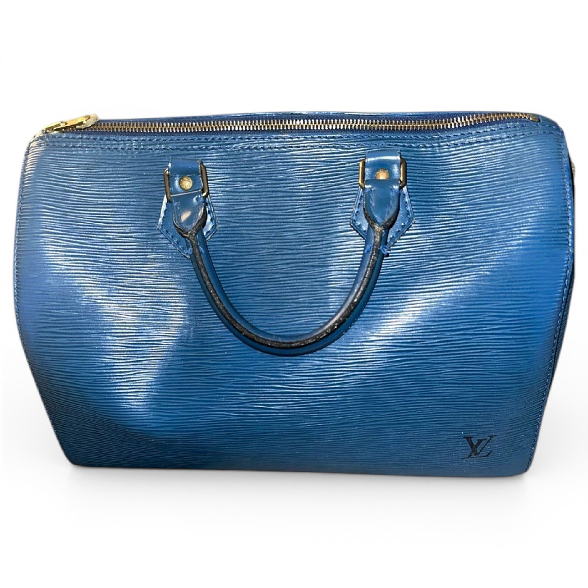 Speedy leather handbag