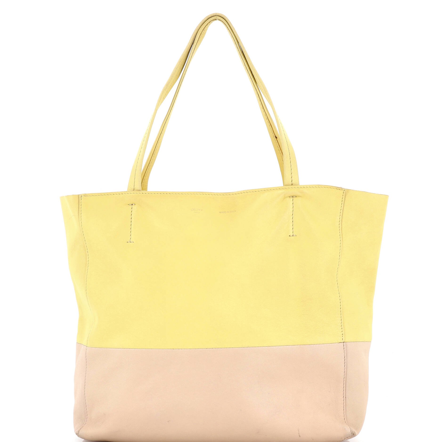 Celine Vertical Bi-Cabas Tote Leather Large