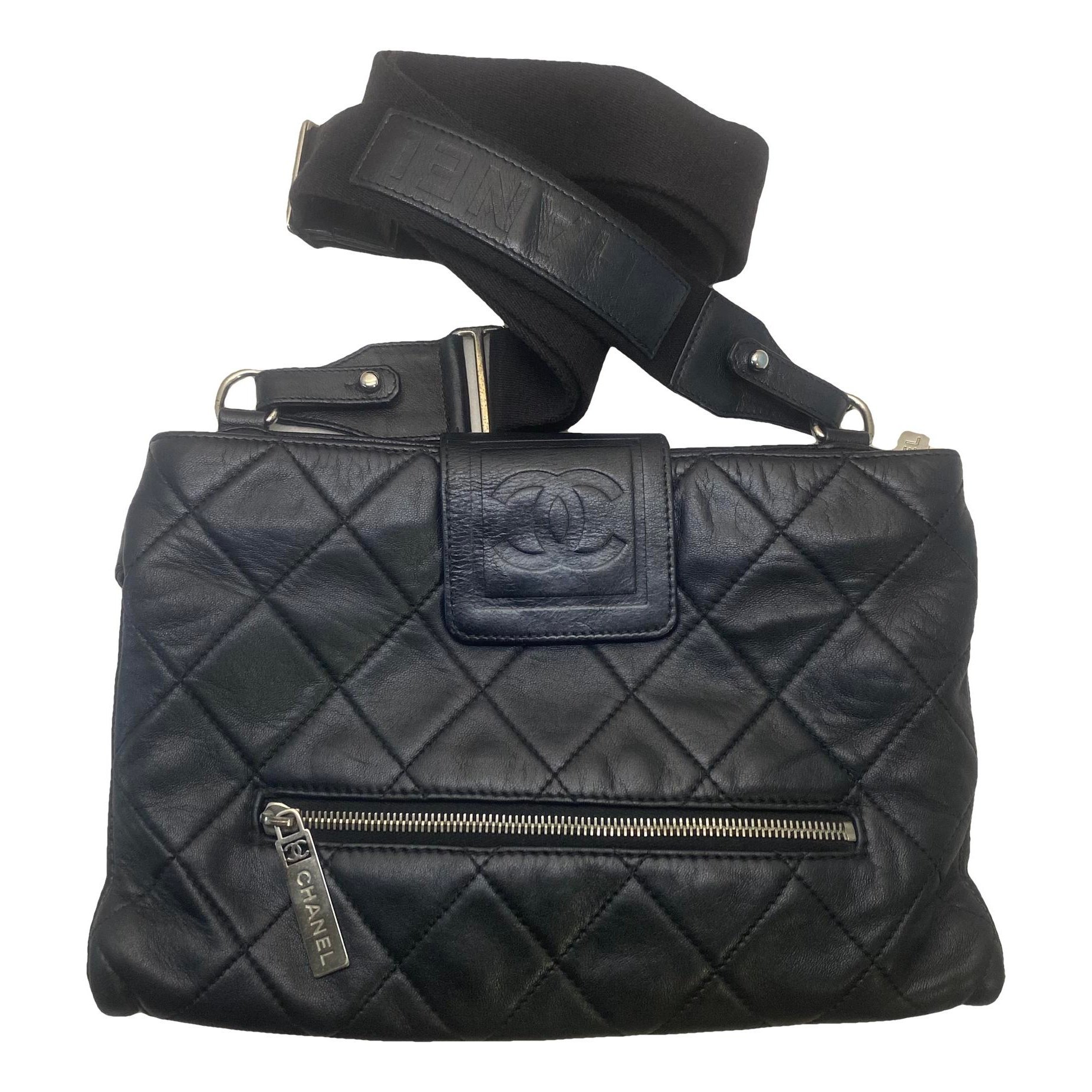 Leather crossbody bag