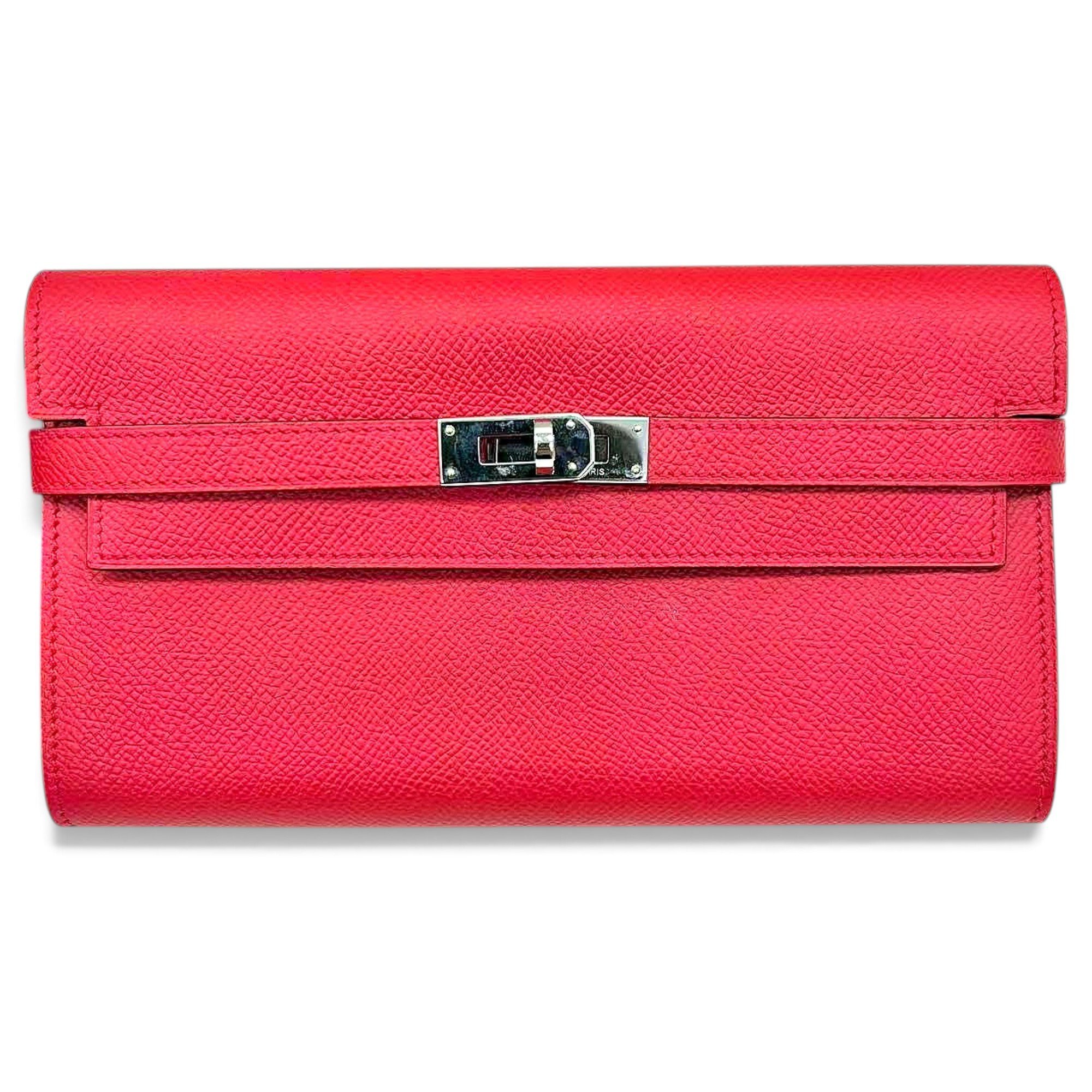 Kelly to go leather clutch bag