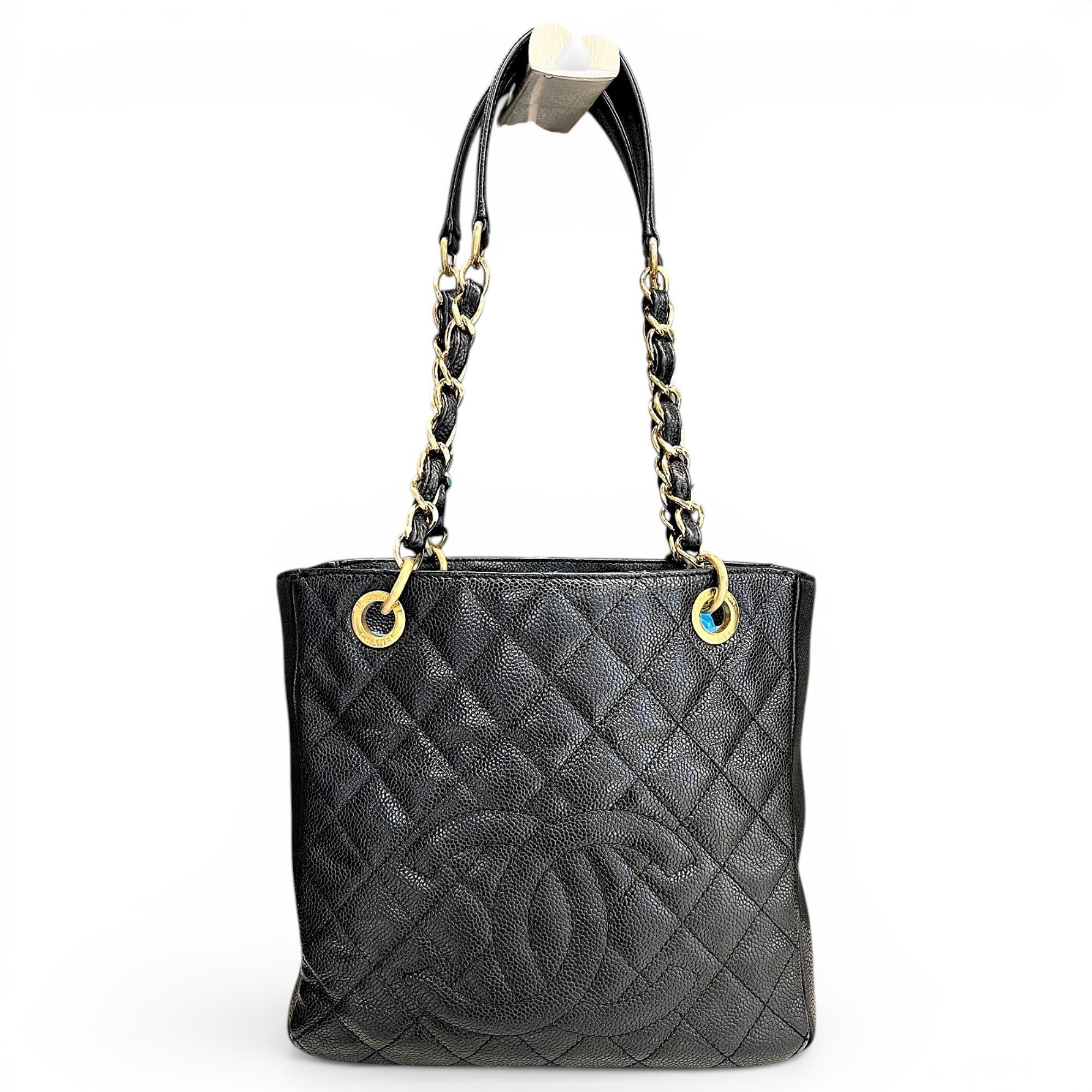 Petite Shopping Tote leather tote