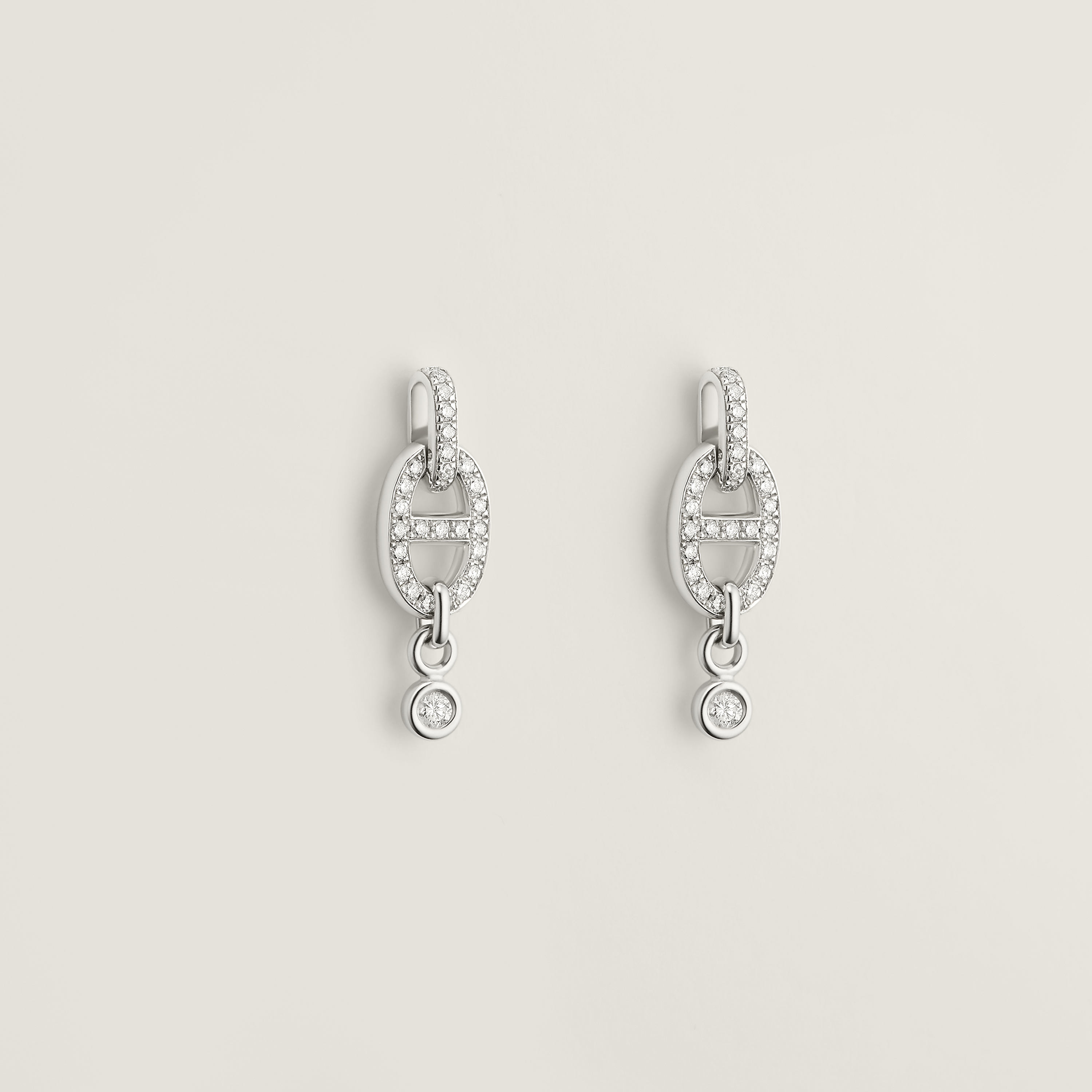 Chaine d'Ancre Enchainee earrings, small model