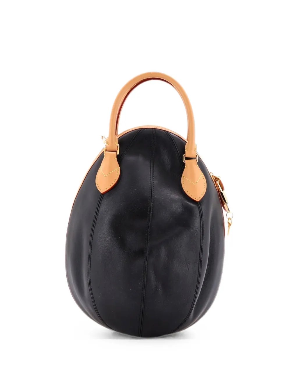 Egg Souple Bag Monogram Canvas and Leather satchel