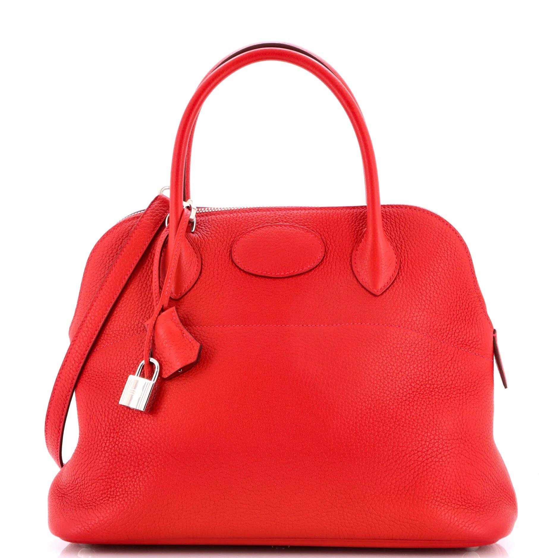 Leather satchel