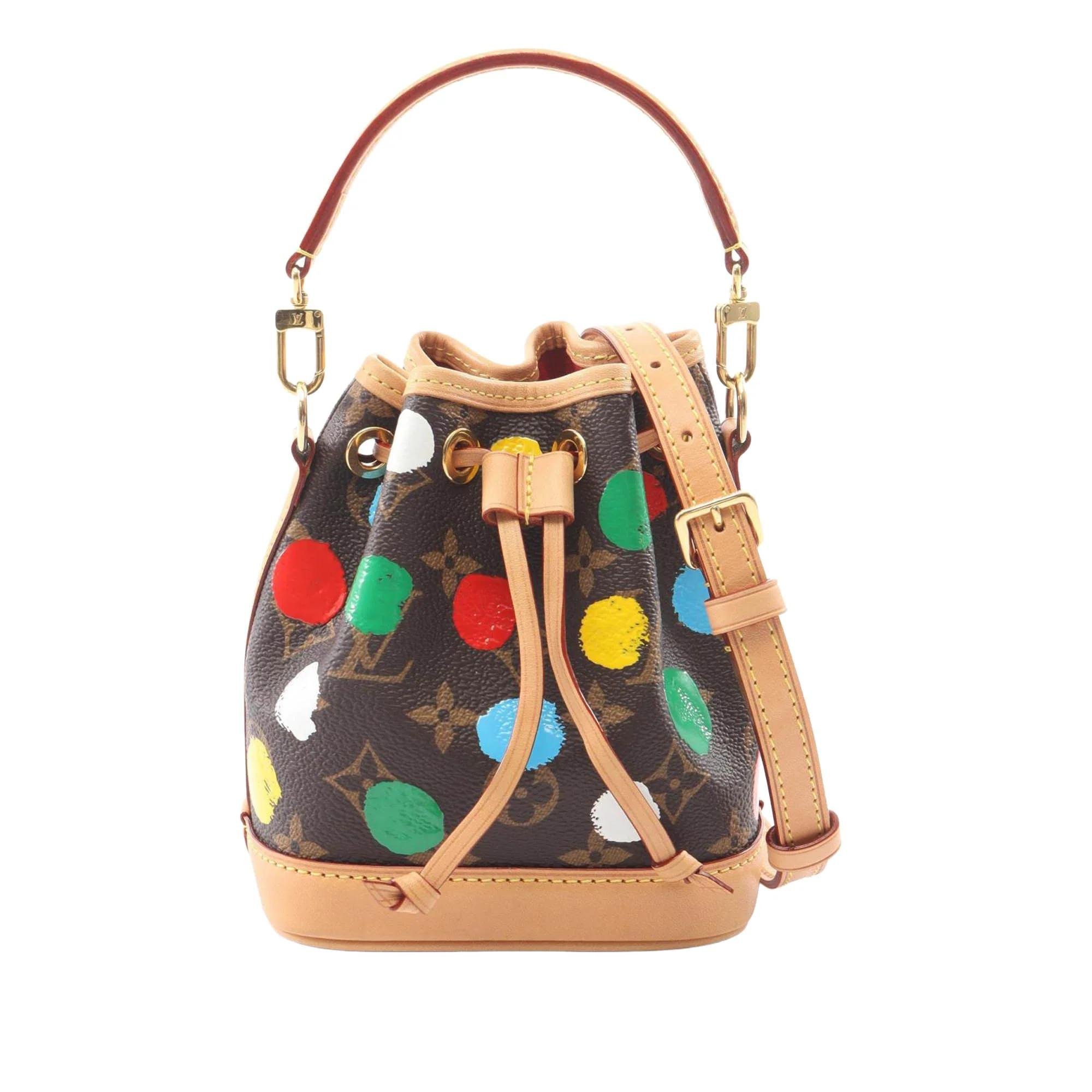 Louis Vuitton Nano Noé cloth handbag