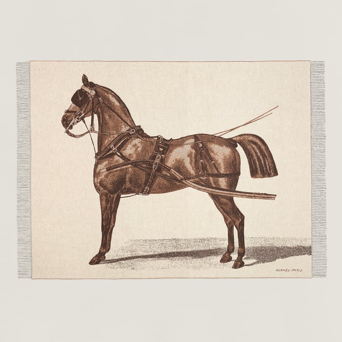 Cheval d'Attelage blanket