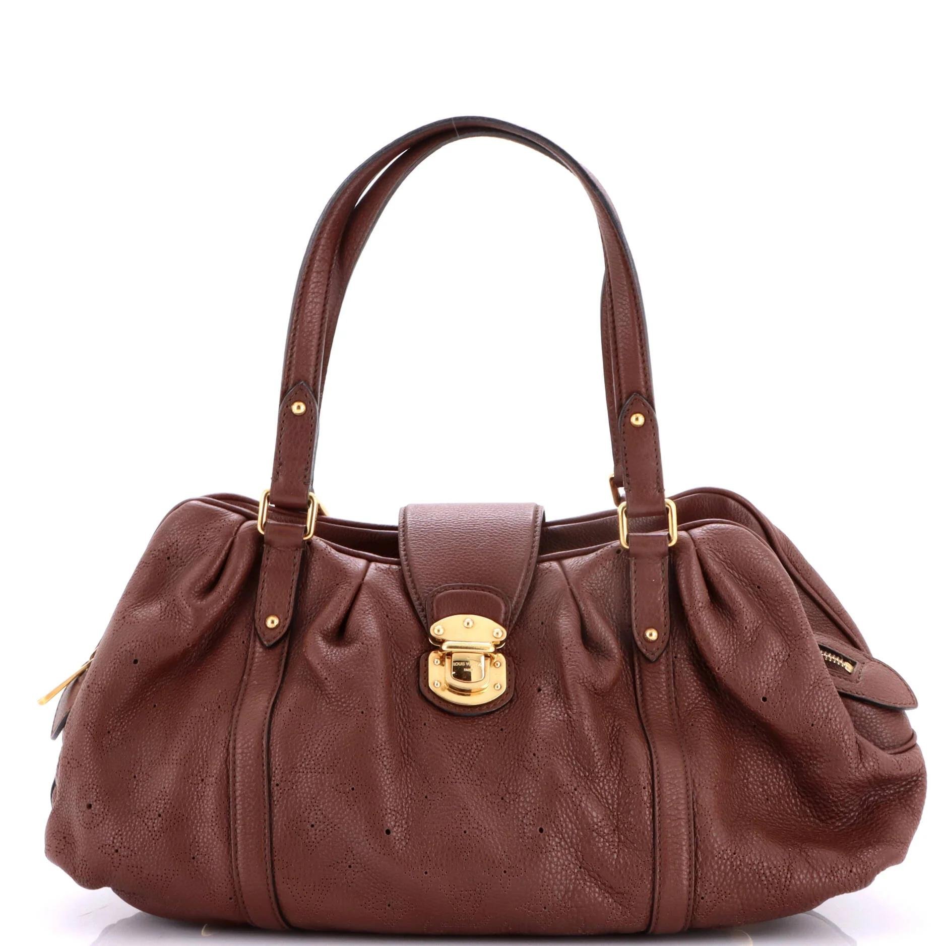 Leather satchel