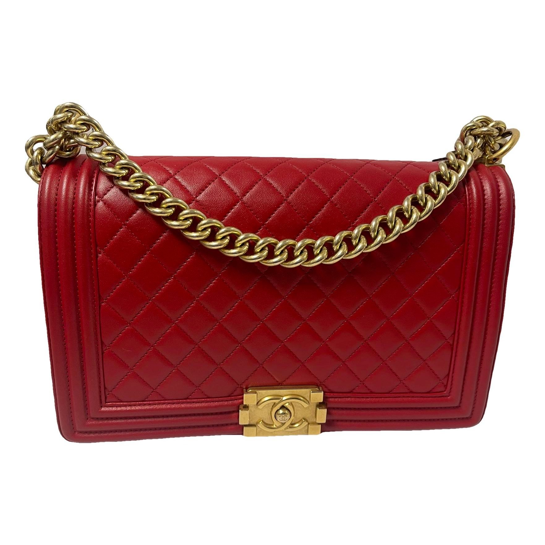 Boy leather crossbody bag