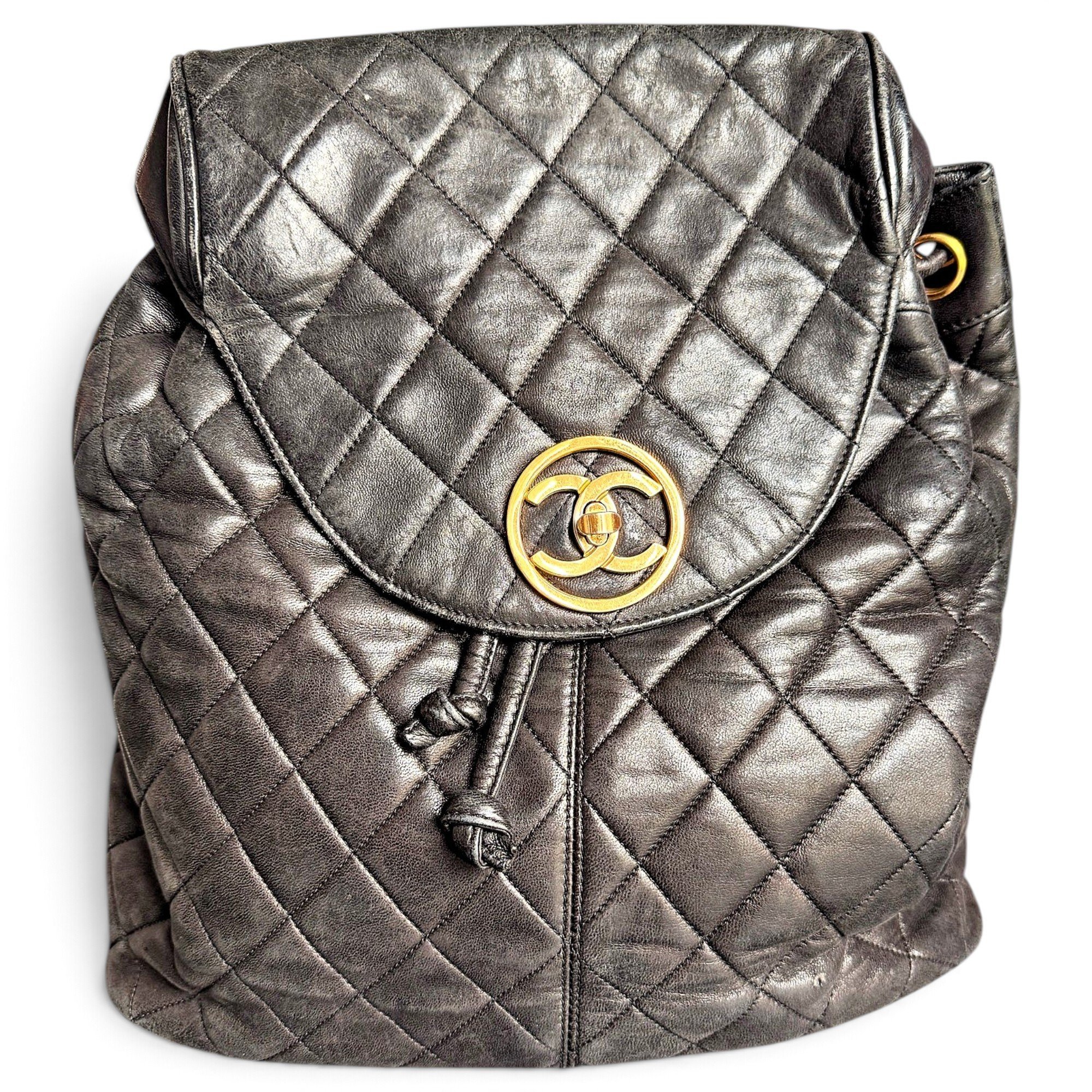 Duma leather backpack