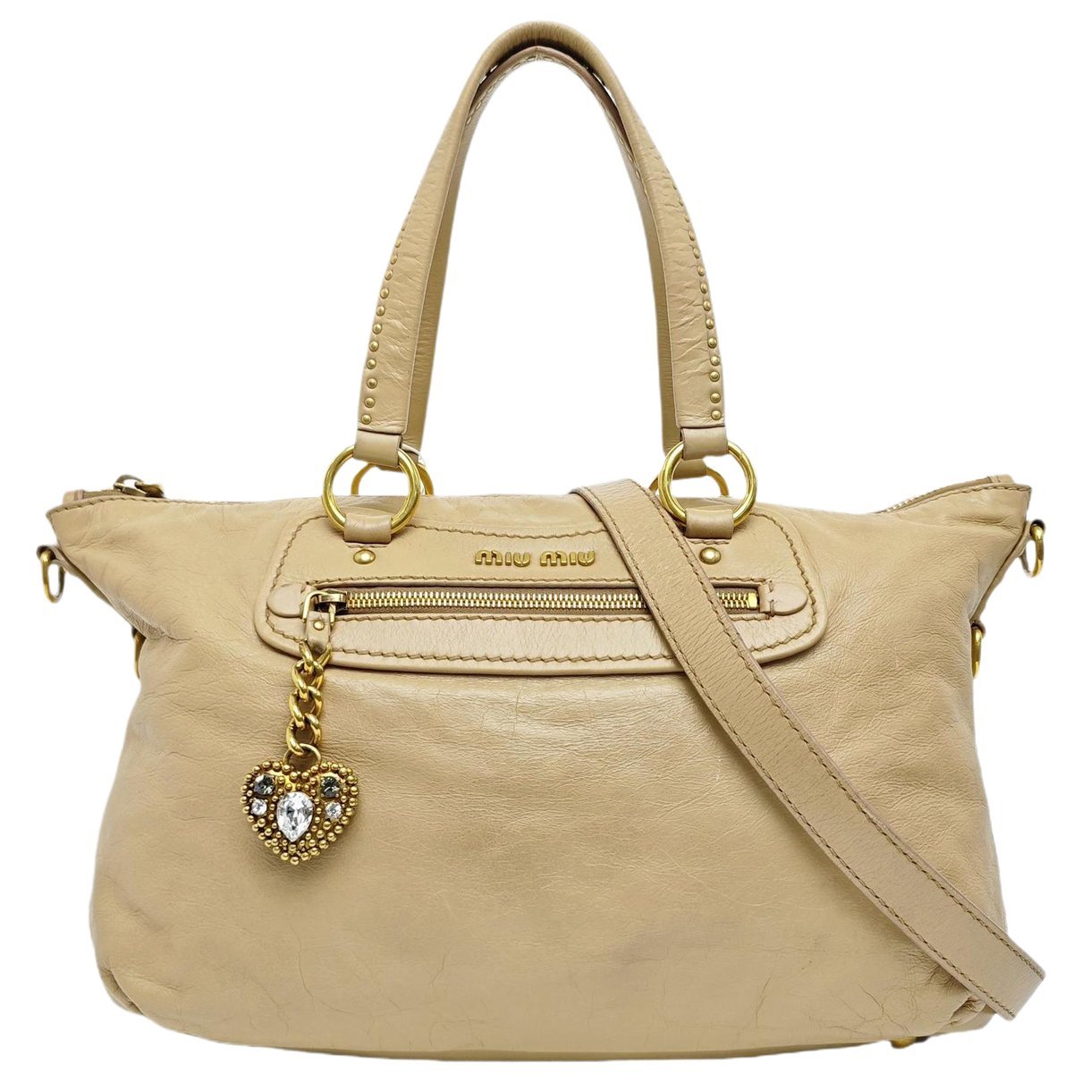 Leather handbag