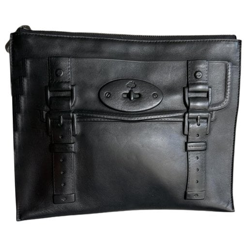 Mulberry Leather clutch bag