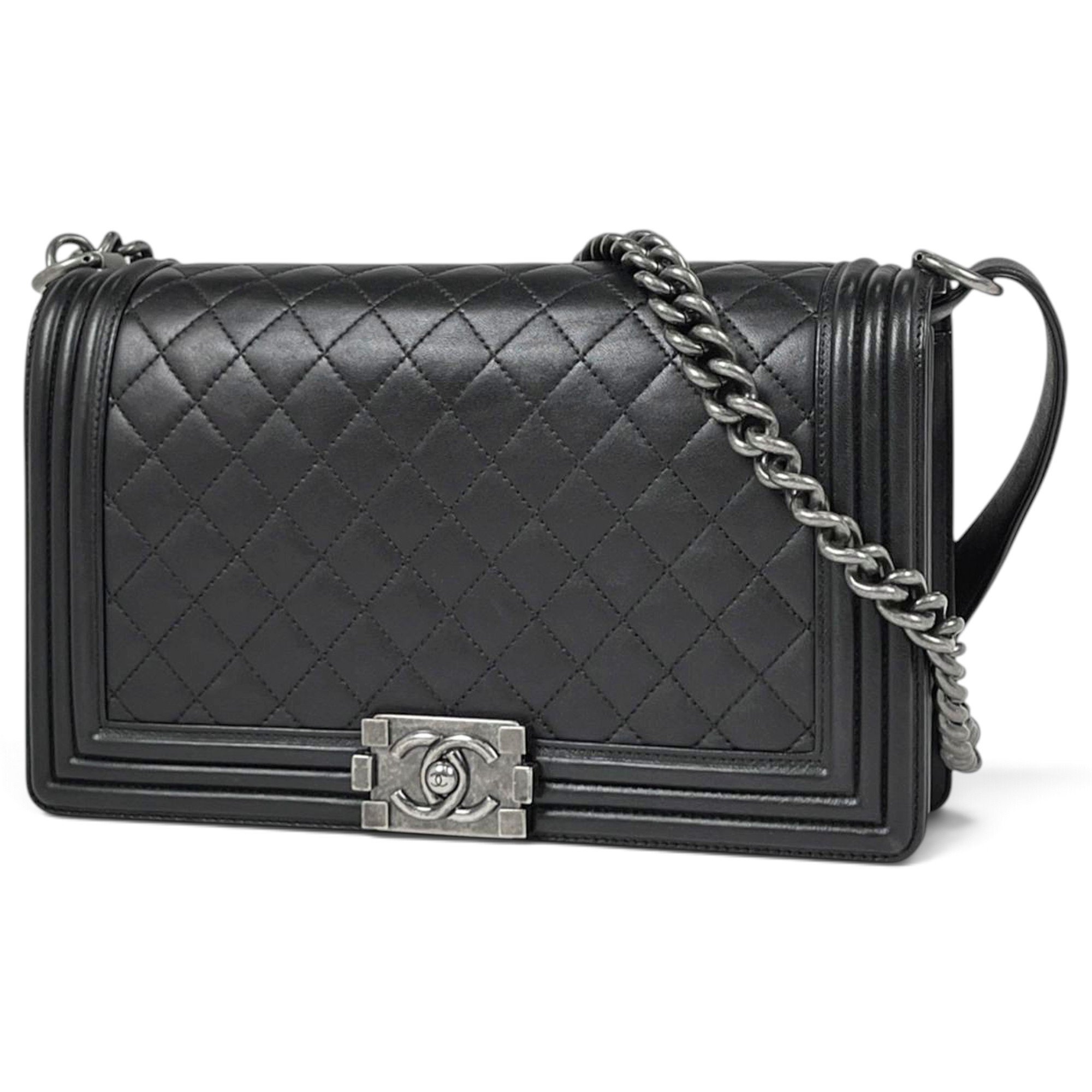 Boy leather handbag