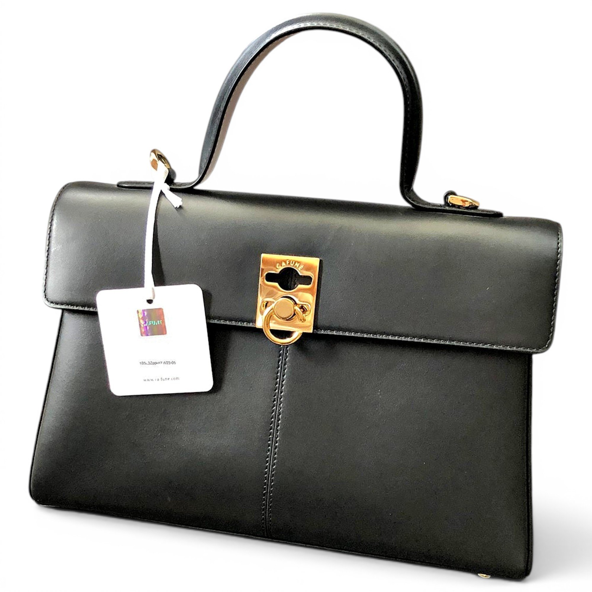 Leather handbag