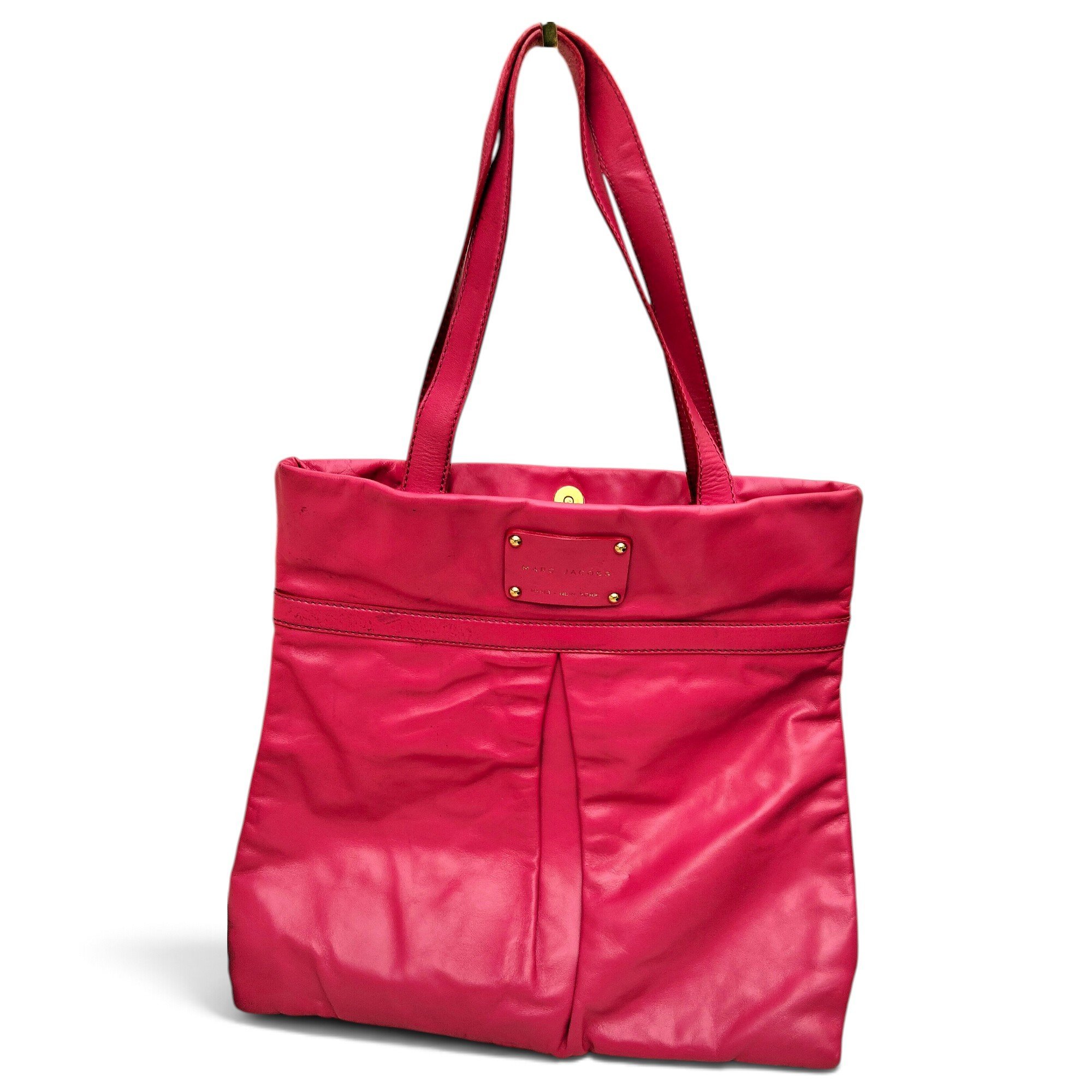 Leather tote