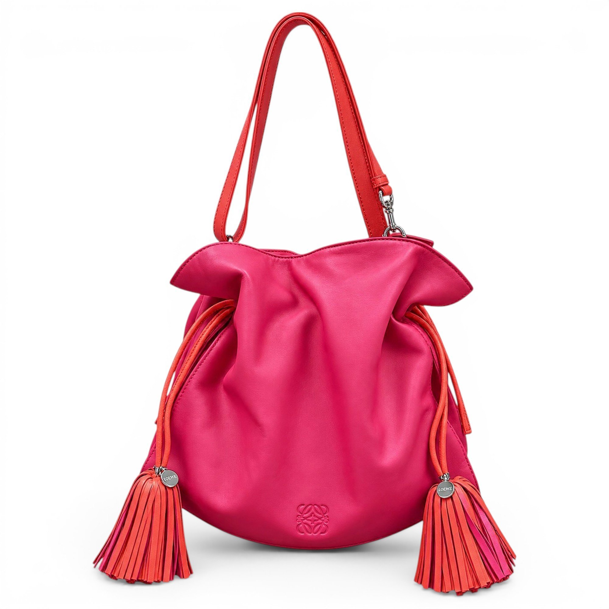 Loewe Flamenco leather crossbody bag