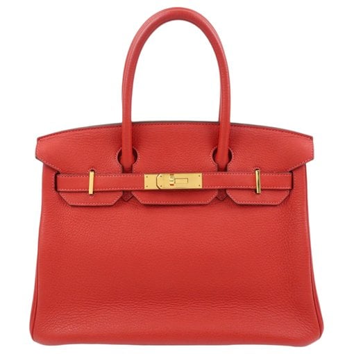Birkin 35 leather handbag