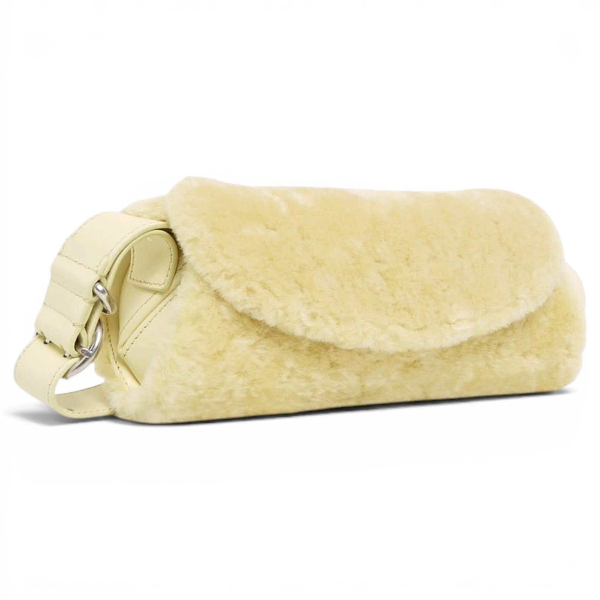 Faux fur handbag