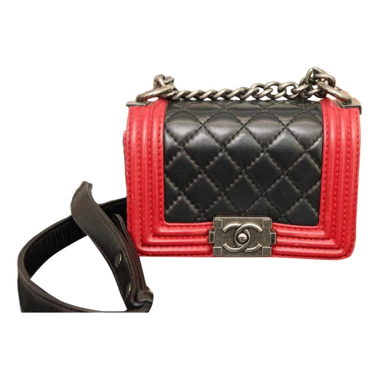 Boy leather crossbody bag