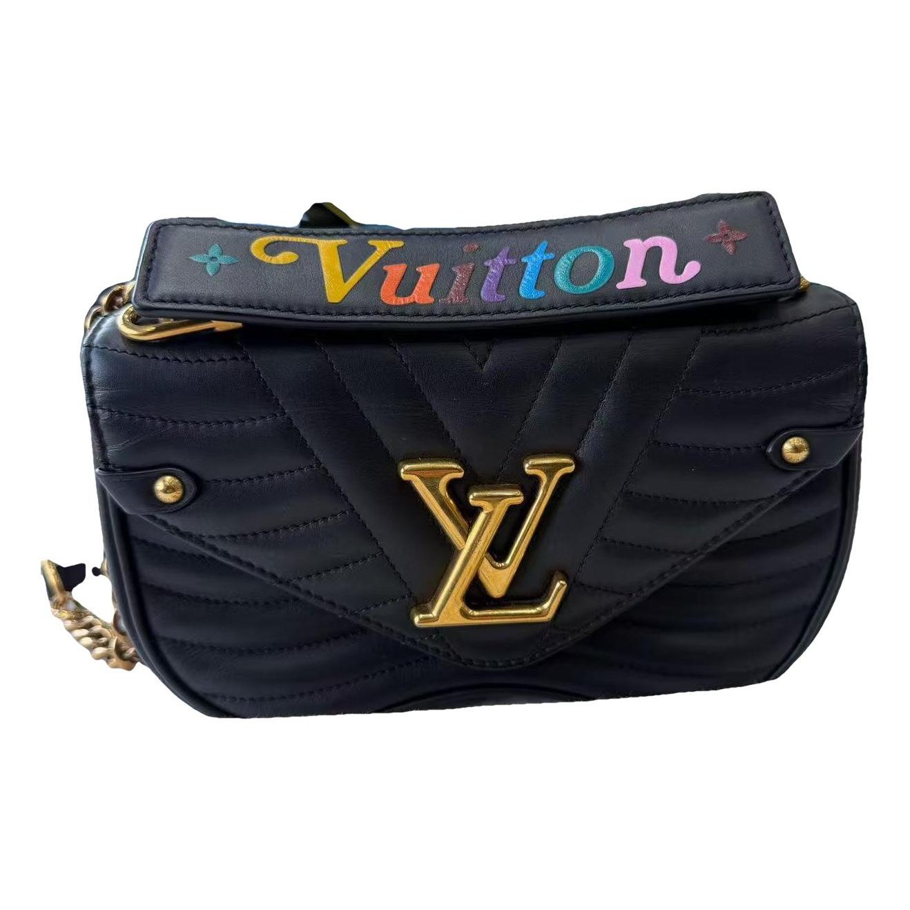 New Wave leather handbag