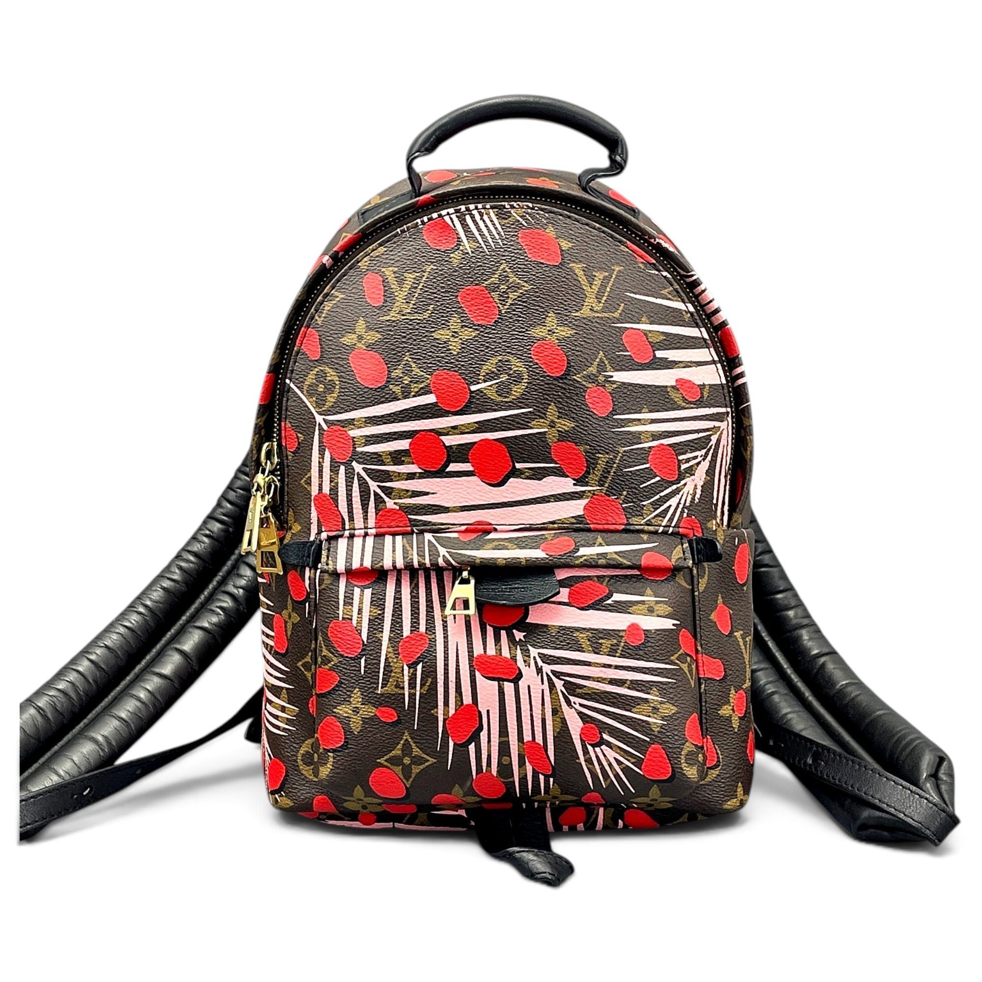 Leather backpack