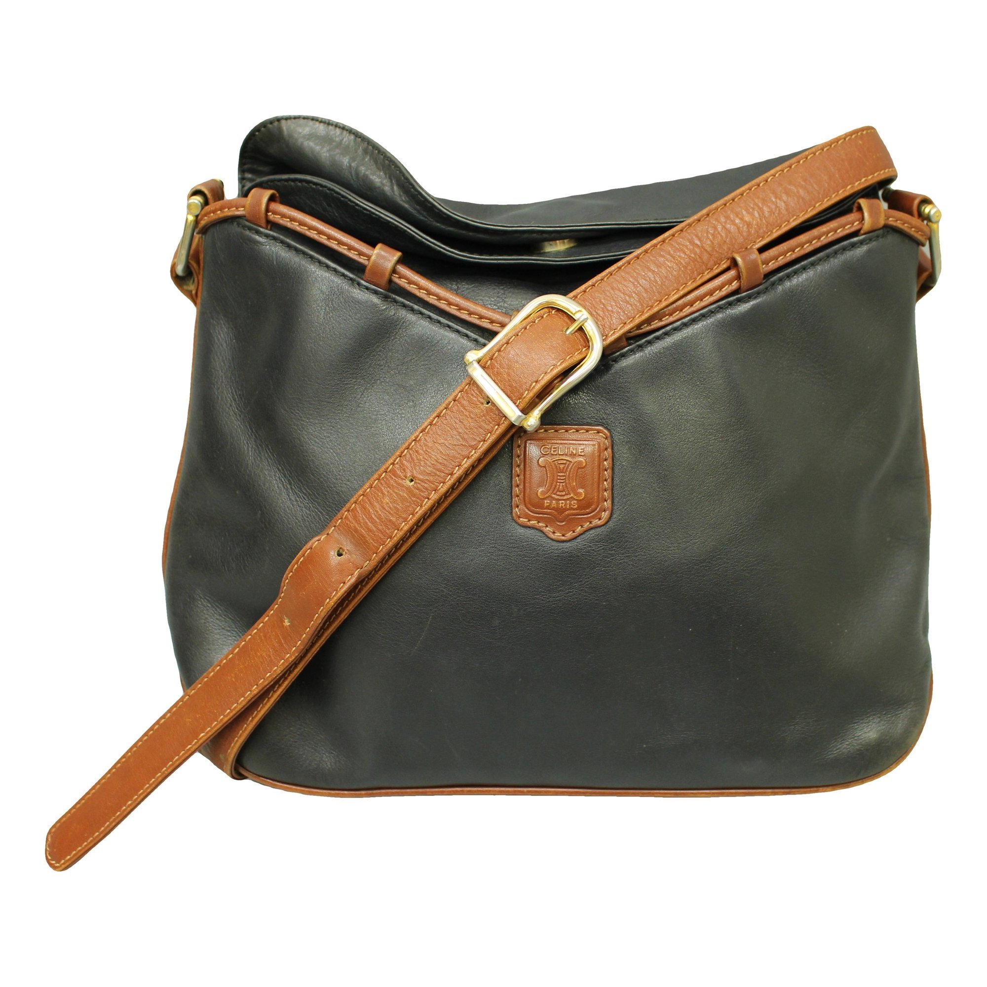 Leather crossbody bag