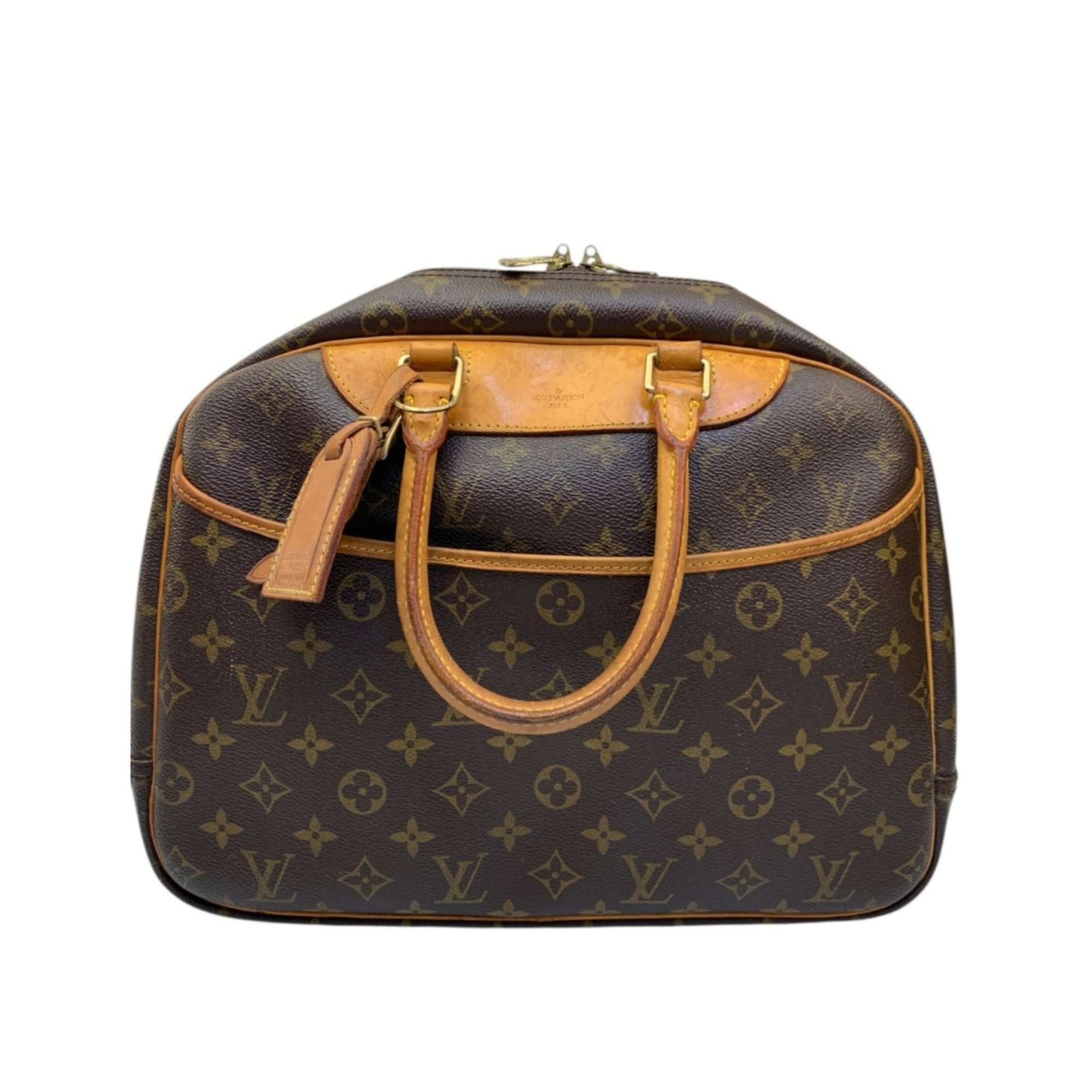 Deauville leather handbag