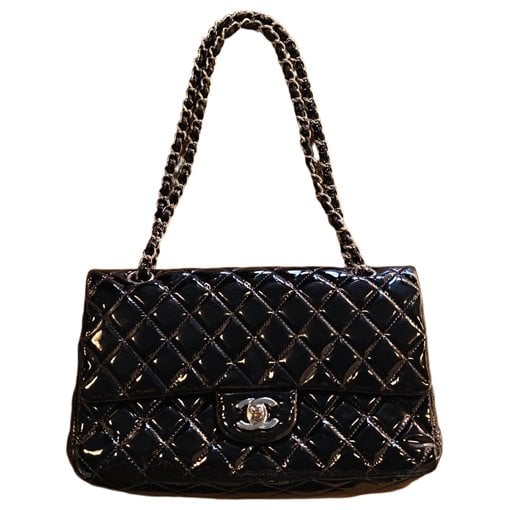 Timeless/Classique patent leather handbag