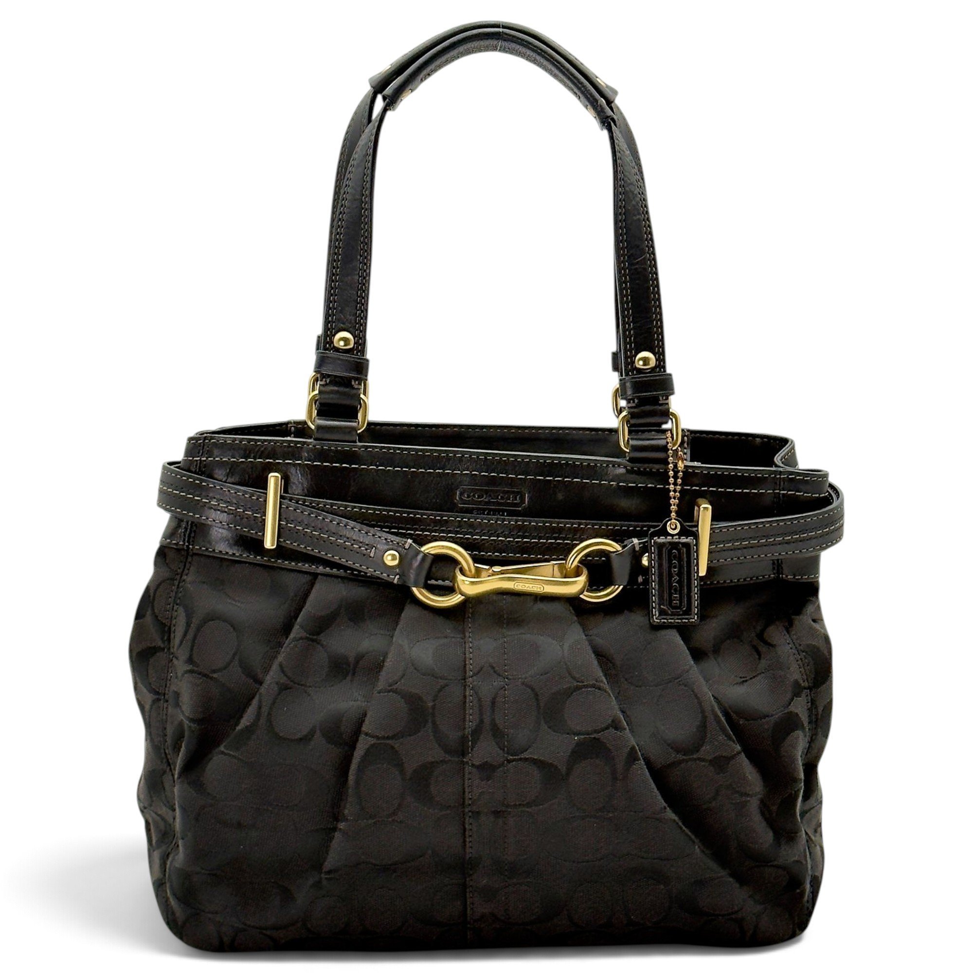 Hamilton Hobo leather handbag