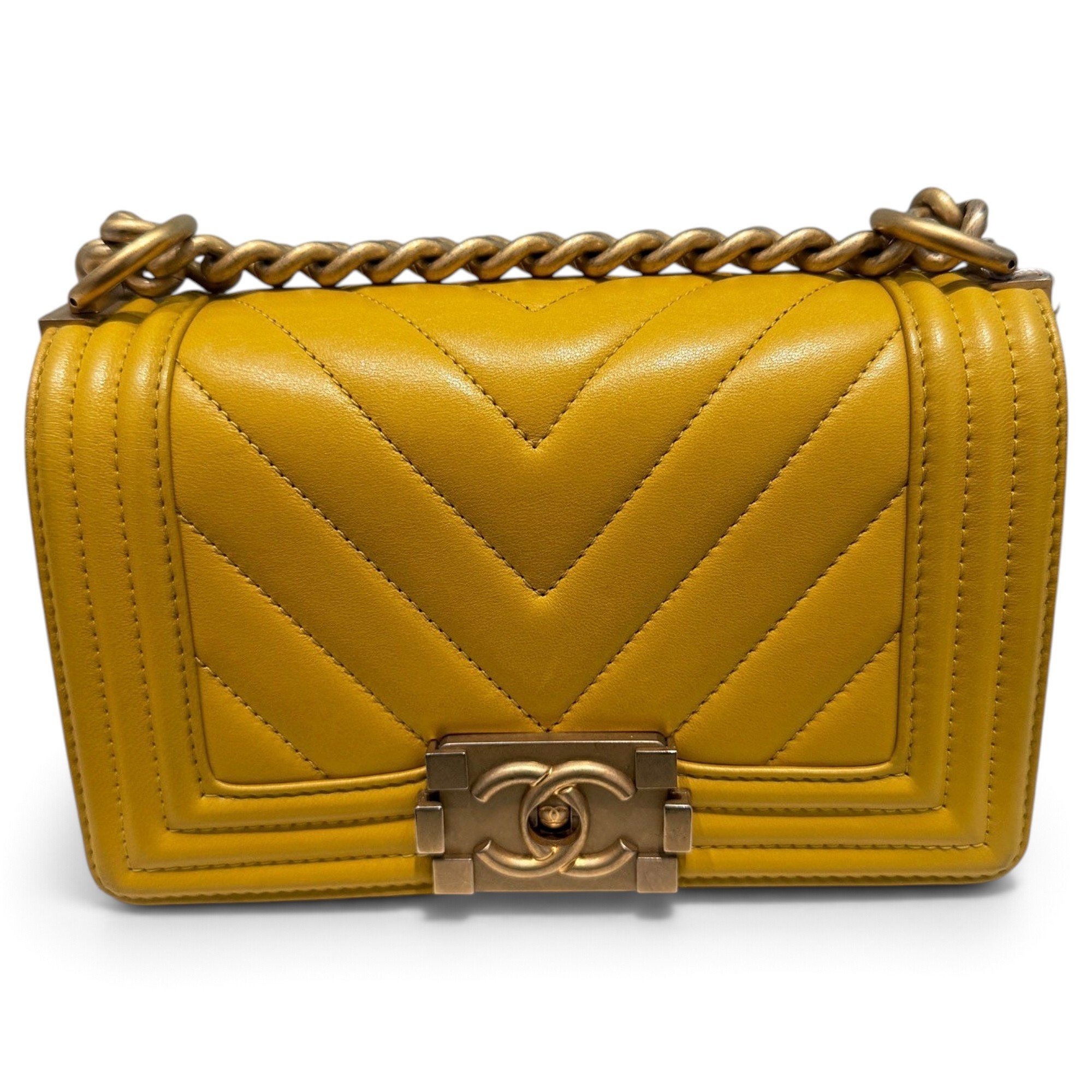 Boy leather crossbody bag