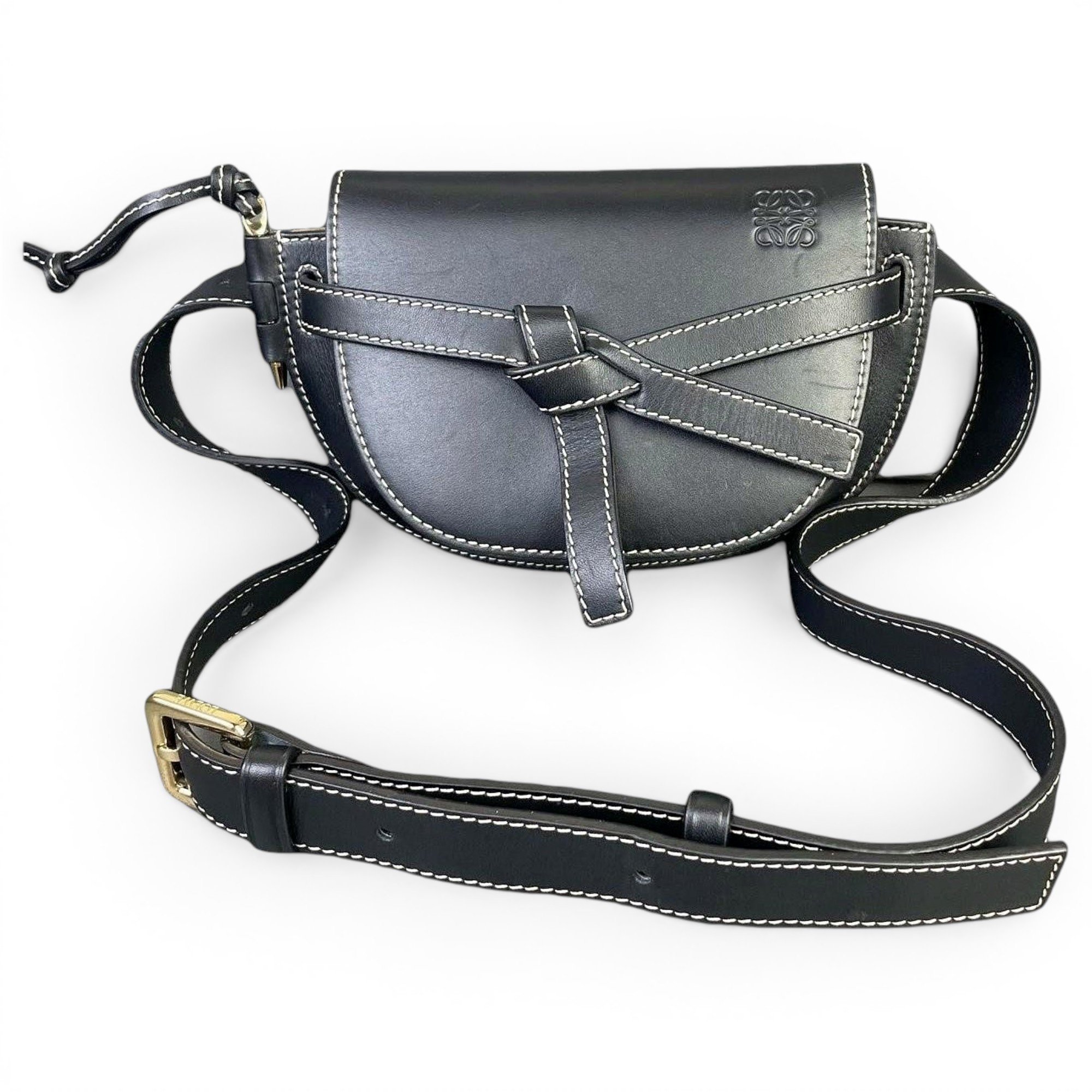 Gate leather handbag
