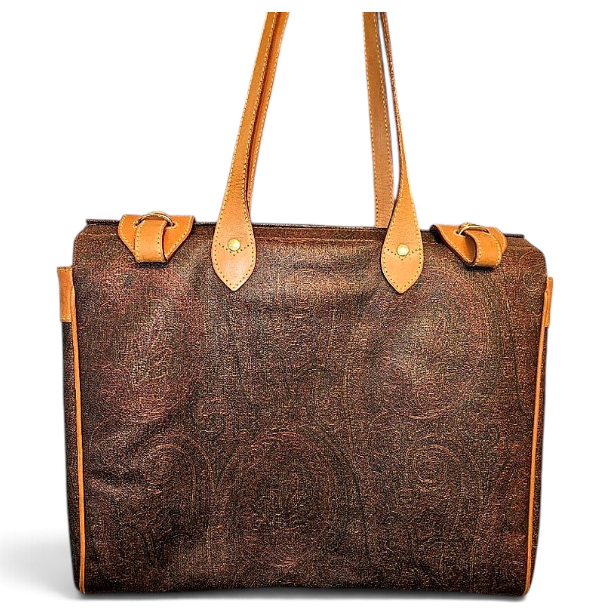 Etro Leather travel bag